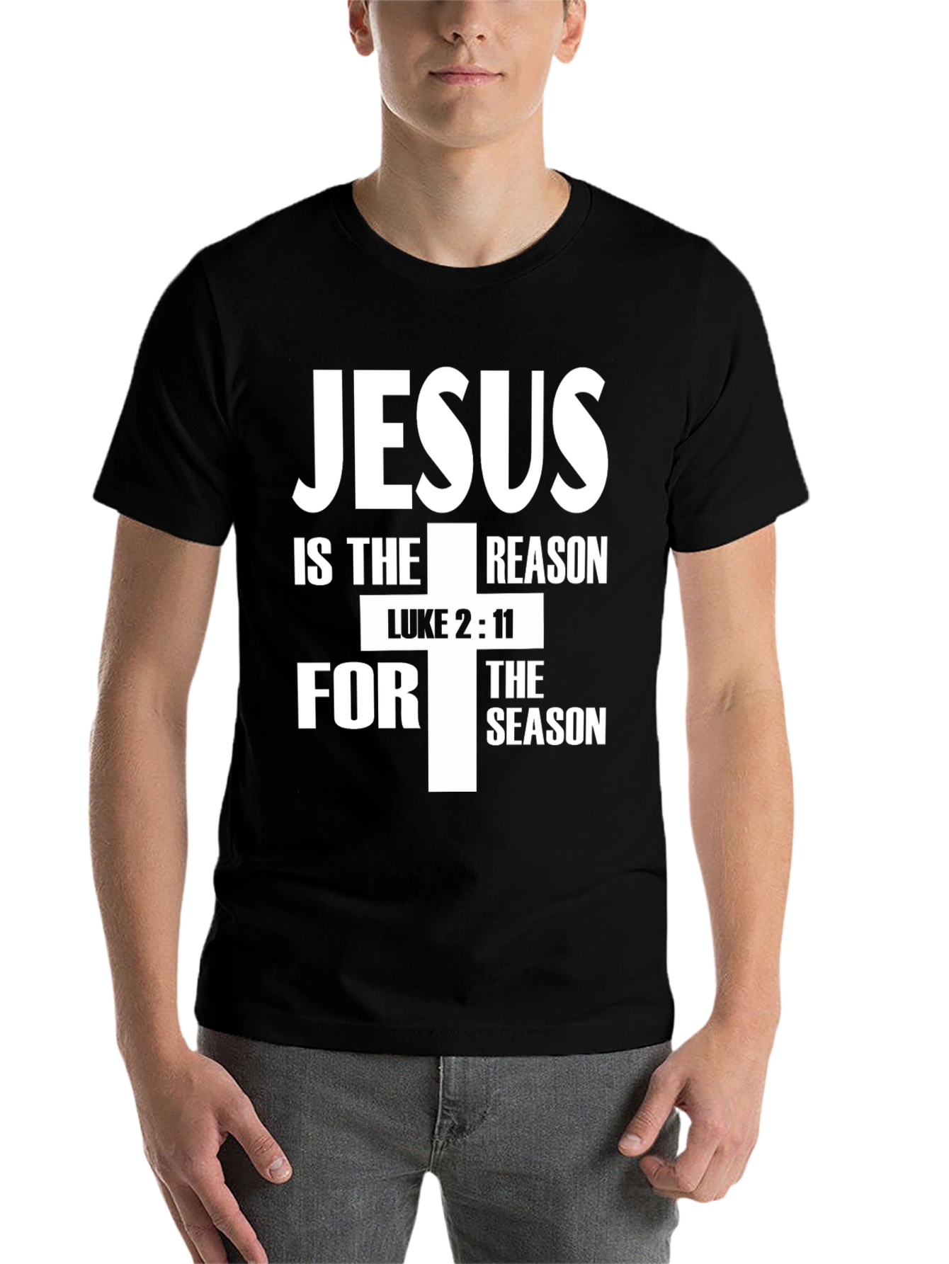 Black Jesus is the Reason T-Shirt view 7