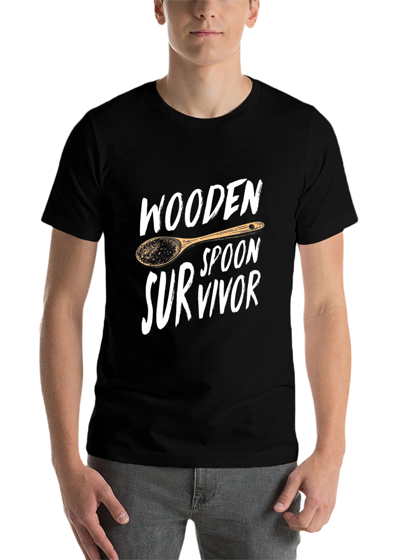 Black Wooden Spoon Survivor Graphic Tee view 7