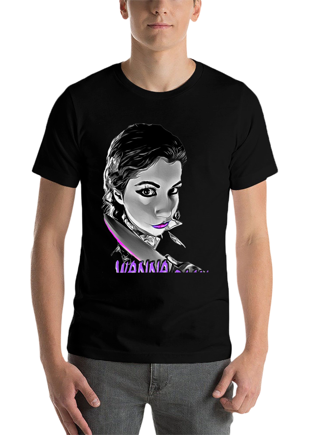 Black Wanna Dart T-Shirt view 7