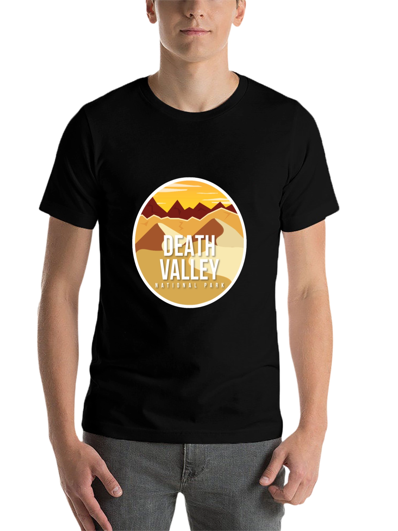 Black Death Valley National Park T-Shirt view 7
