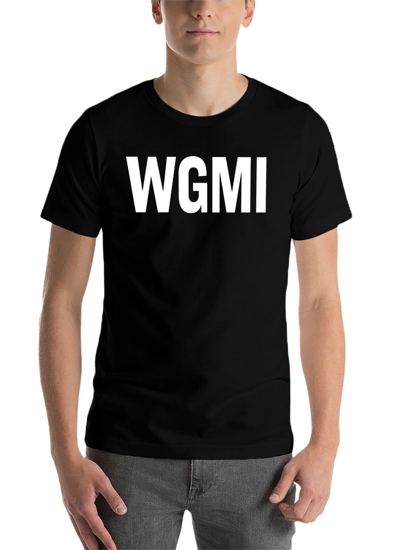 Black WGMI Graphic Tee - Classic Black view 7