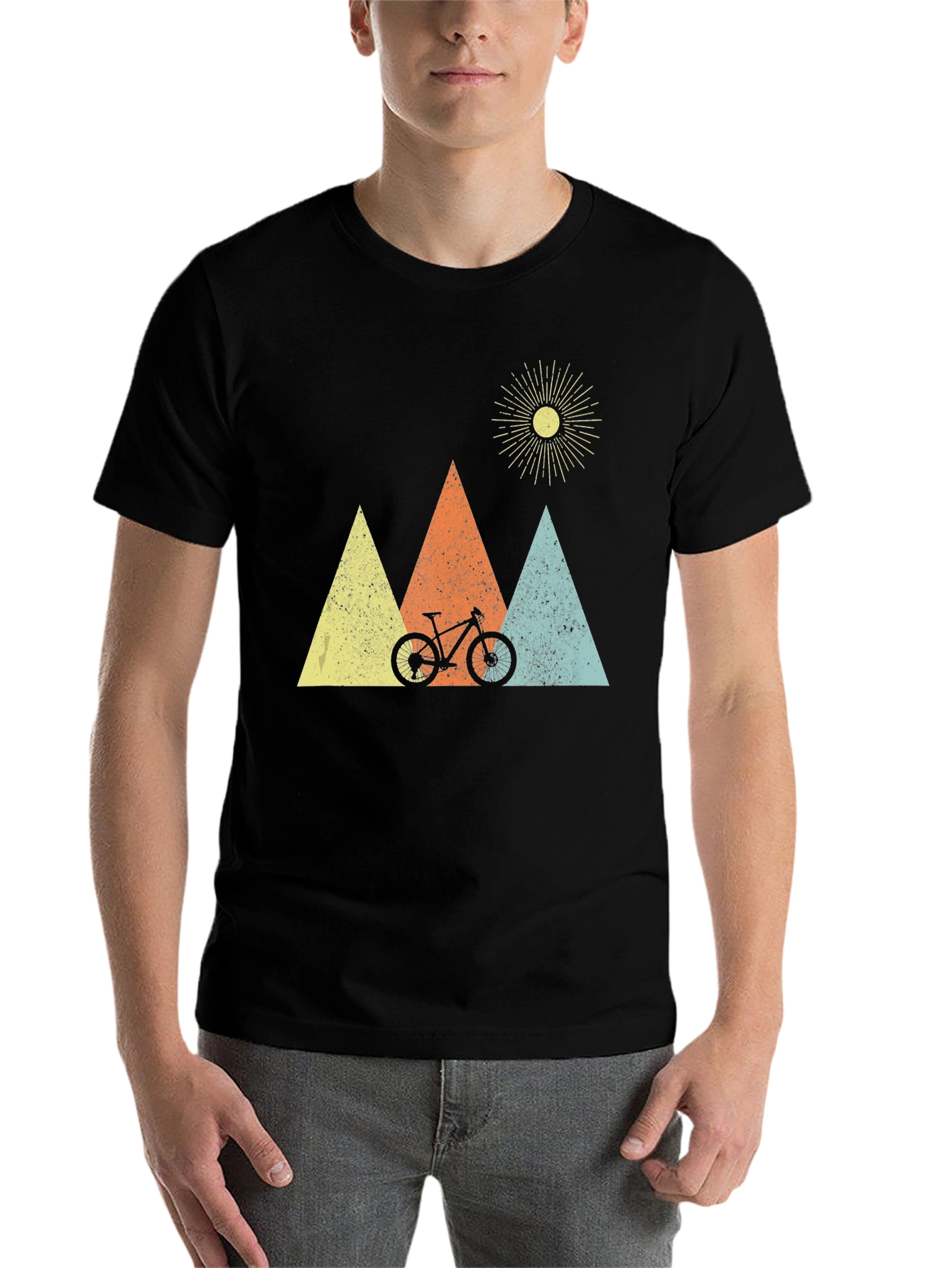 Black Mountain Bike T-Shirt - Adventure Style view 7