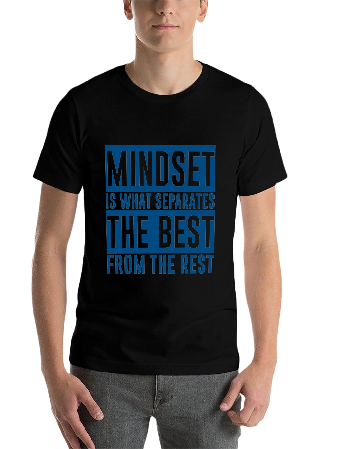 Black Mindset T-Shirt - Separates the Best From the Rest view 7