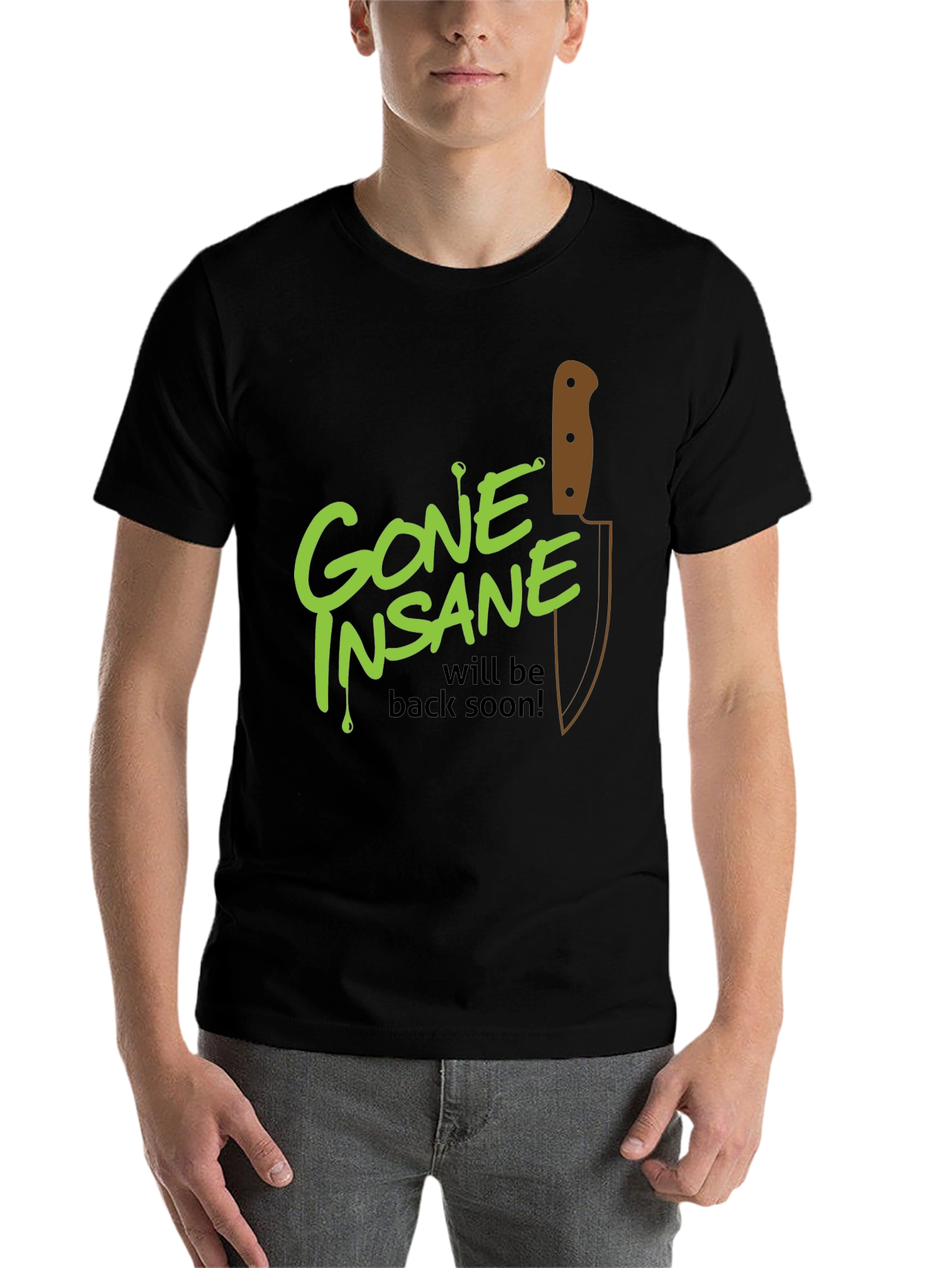 Gone Insane Graphic Tee - Will Be Back Soon! - 7