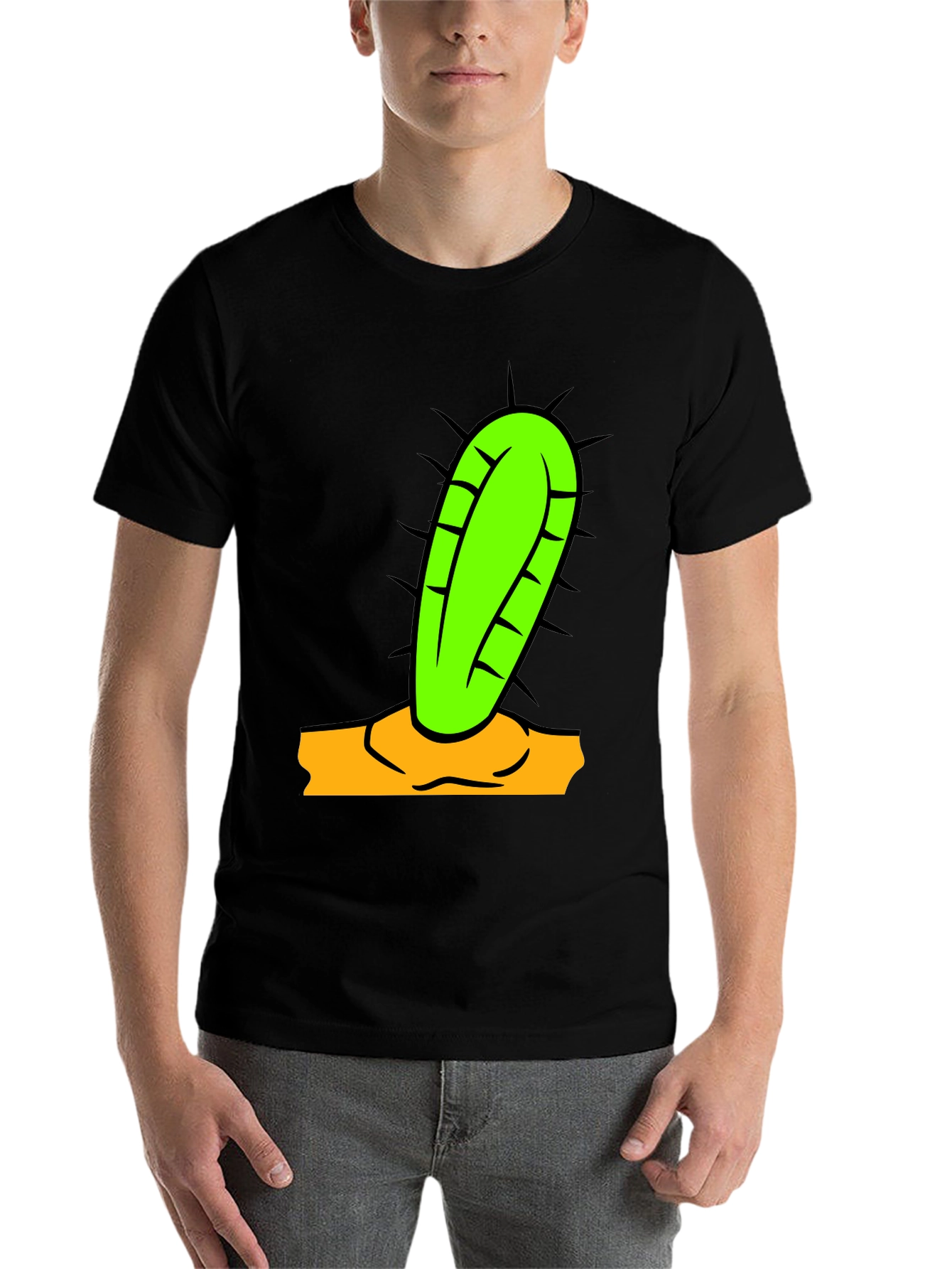Cactus Graphic T-Shirt - Novelty Design - 7