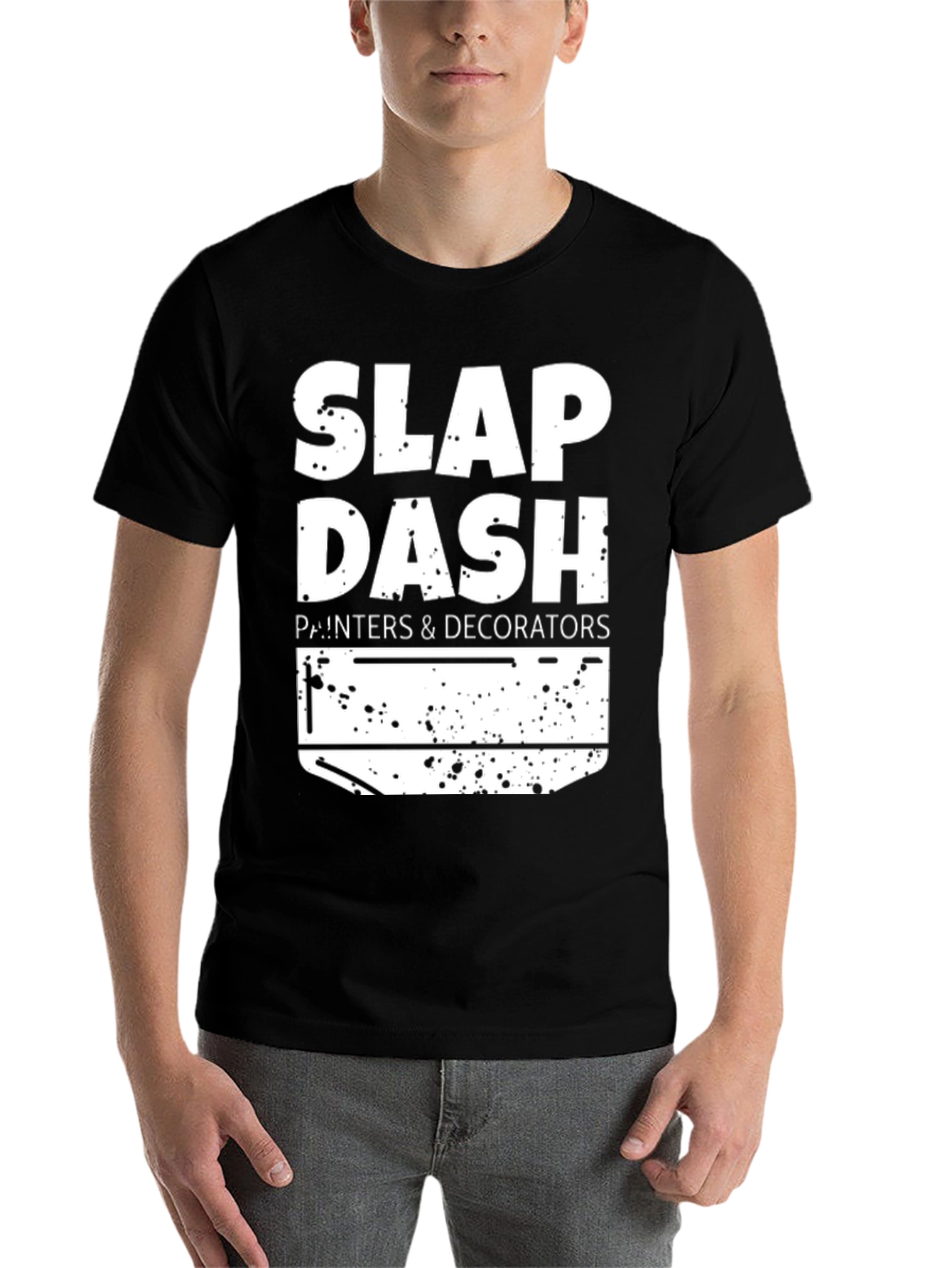 Slap Dash Painters T-Shirt - Funny Decorator Tee - 7