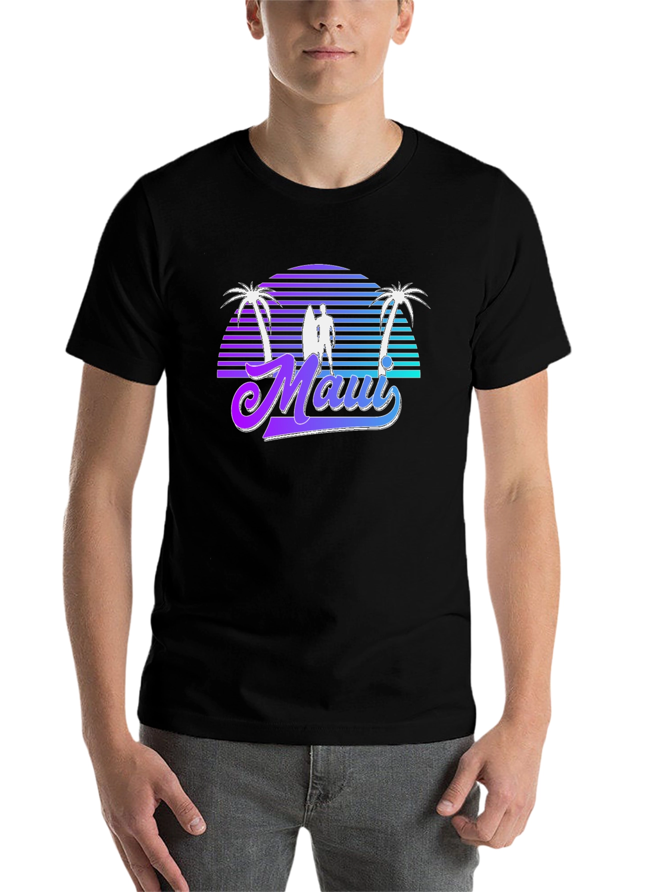 Retro Maui T-Shirt - Island Style - 7