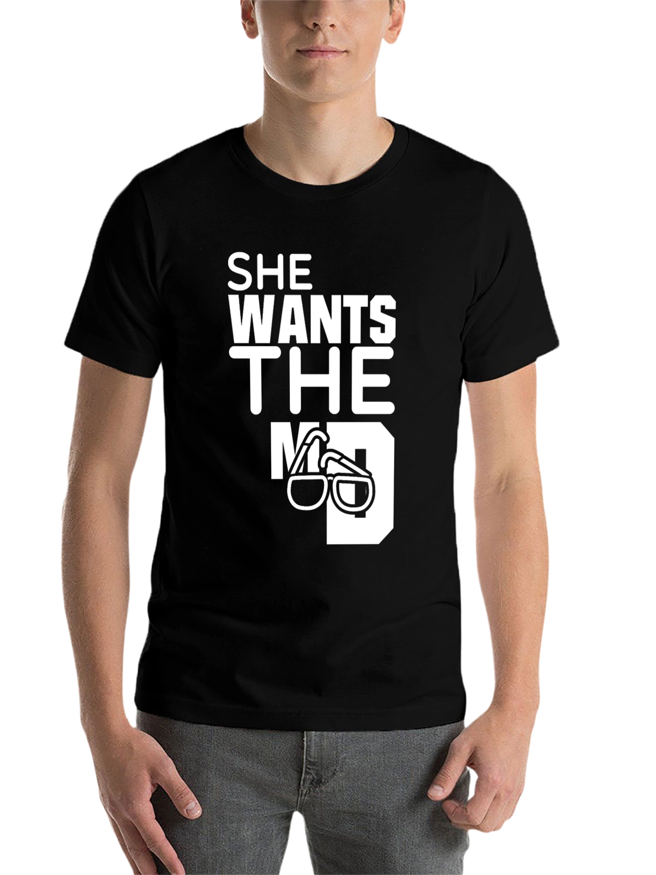 Black She Wants The MD T-Shirt view 7