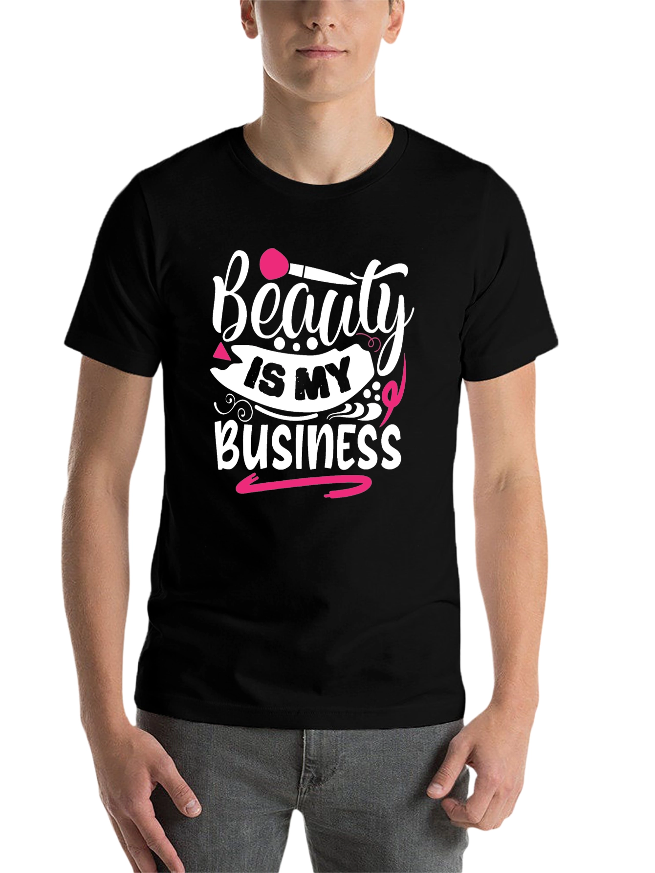 Black Beauty Is My Business Graphic T-Shirt view 7