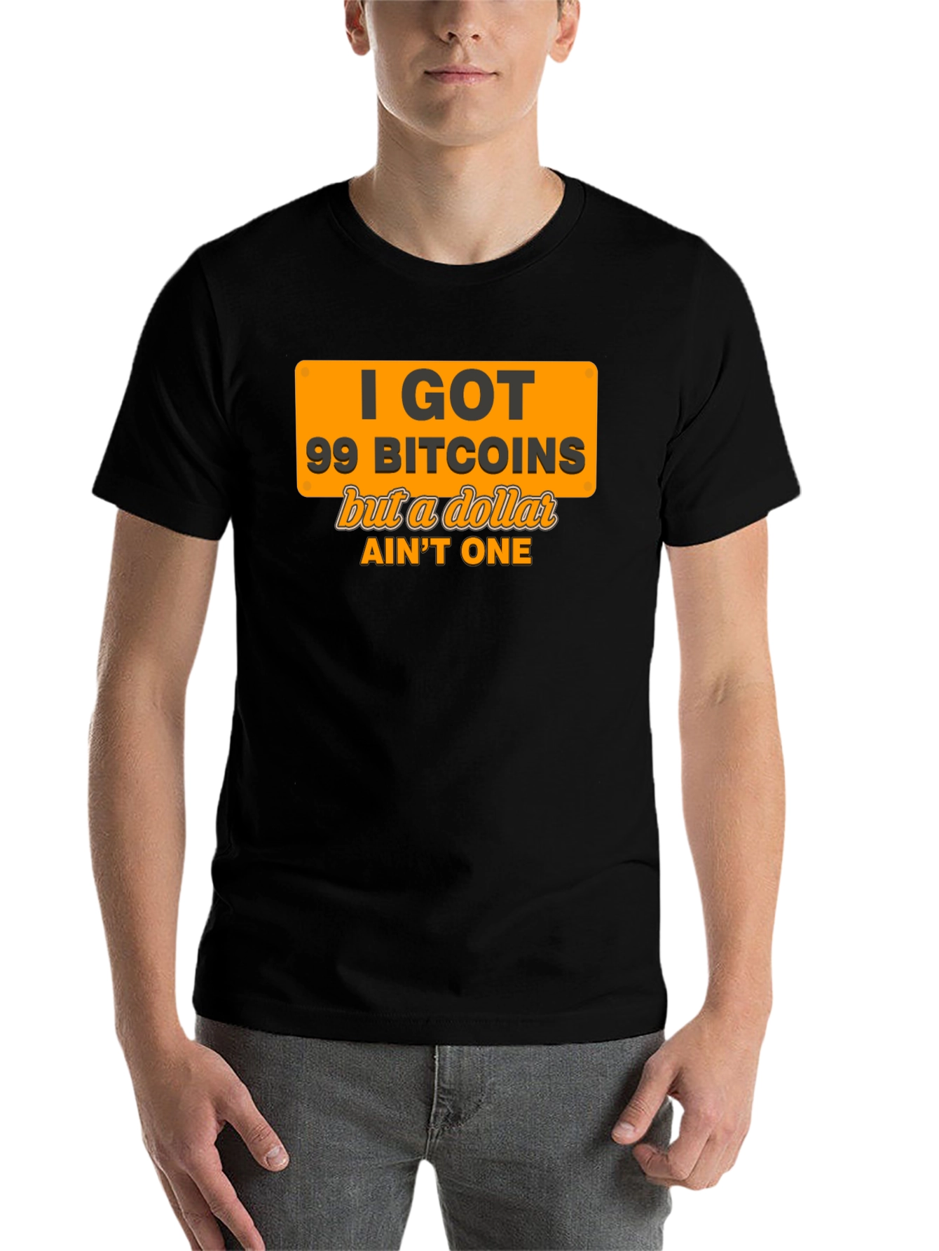 Black I Got 99 Bitcoins T-Shirt view 7
