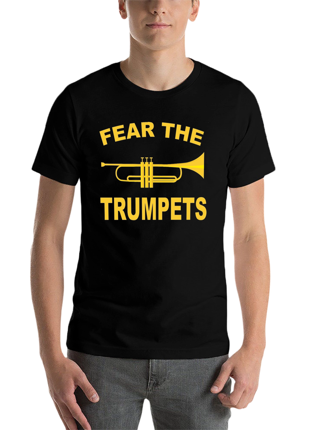 Black Fear The Trumpets T-Shirt view 7