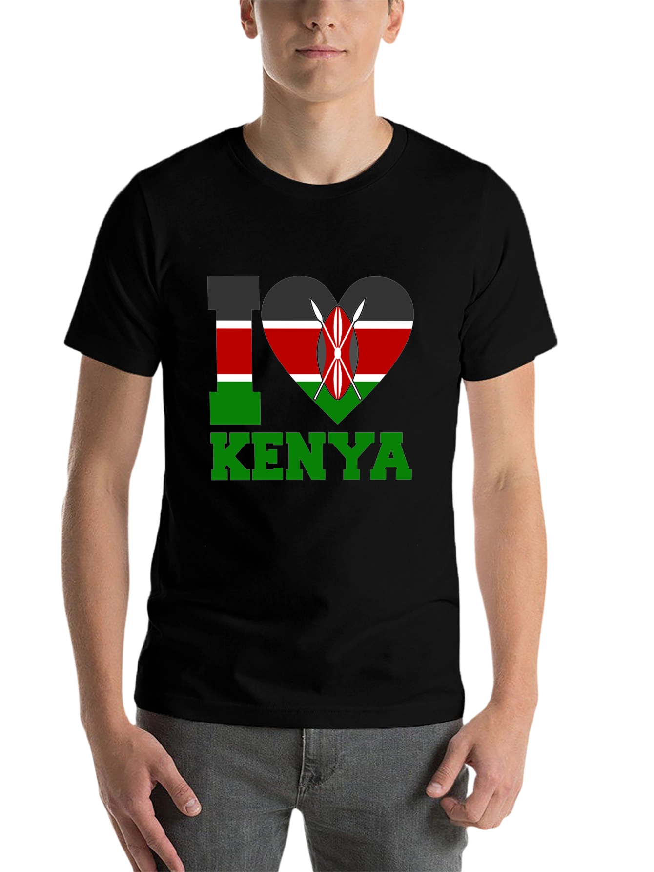 I Love Kenya T-Shirt - National Pride - 7
