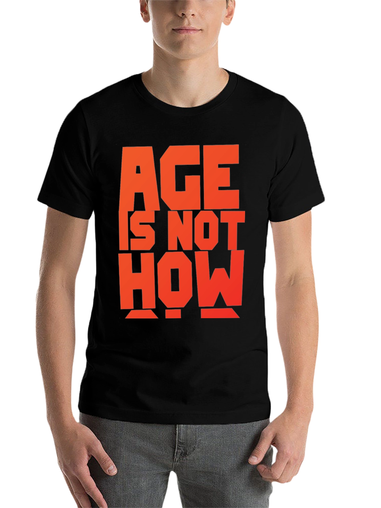 Black Age is Not How Old You Are T-Shirt view 7