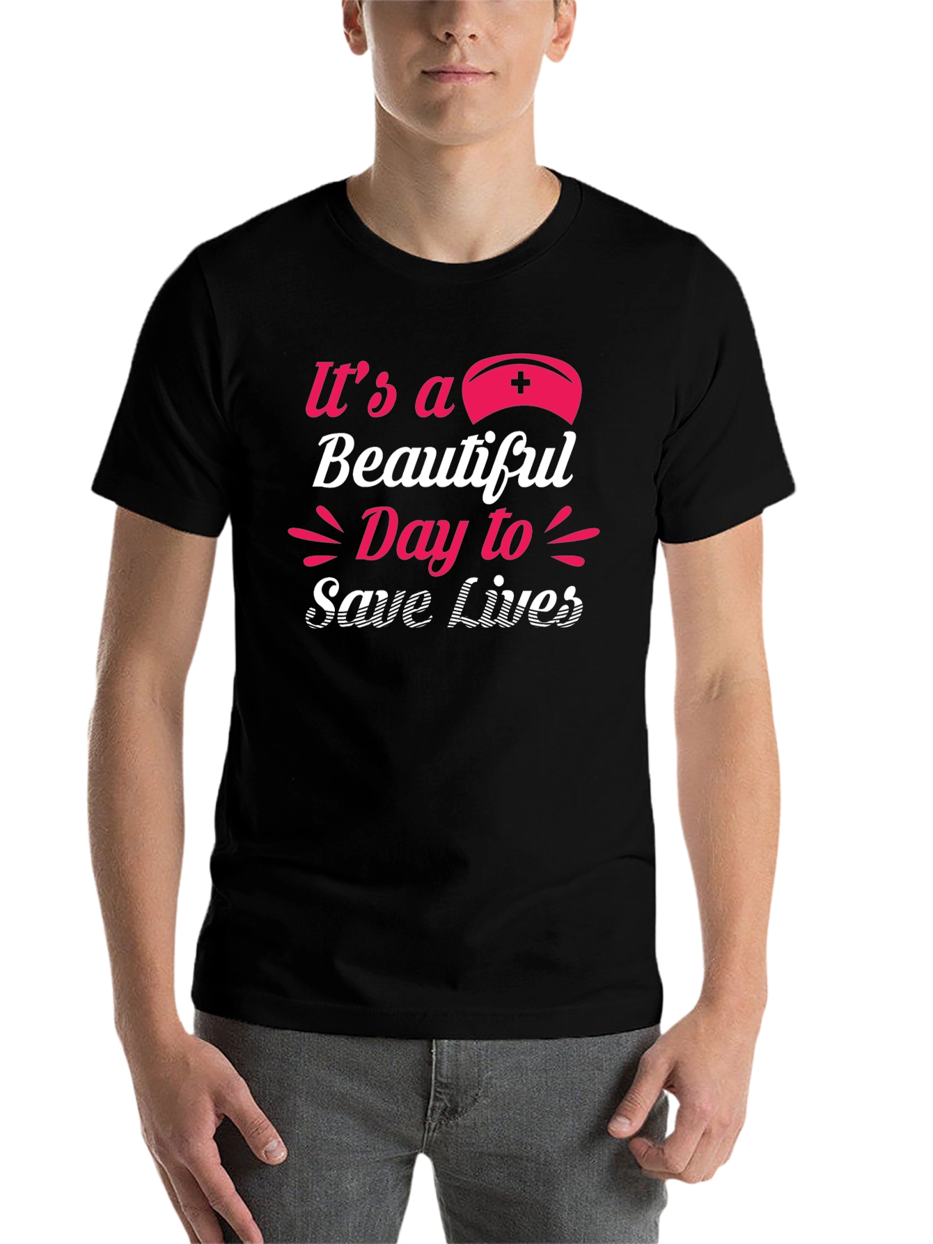 It's a Beautiful Day to Save Lives T-Shirt - 7