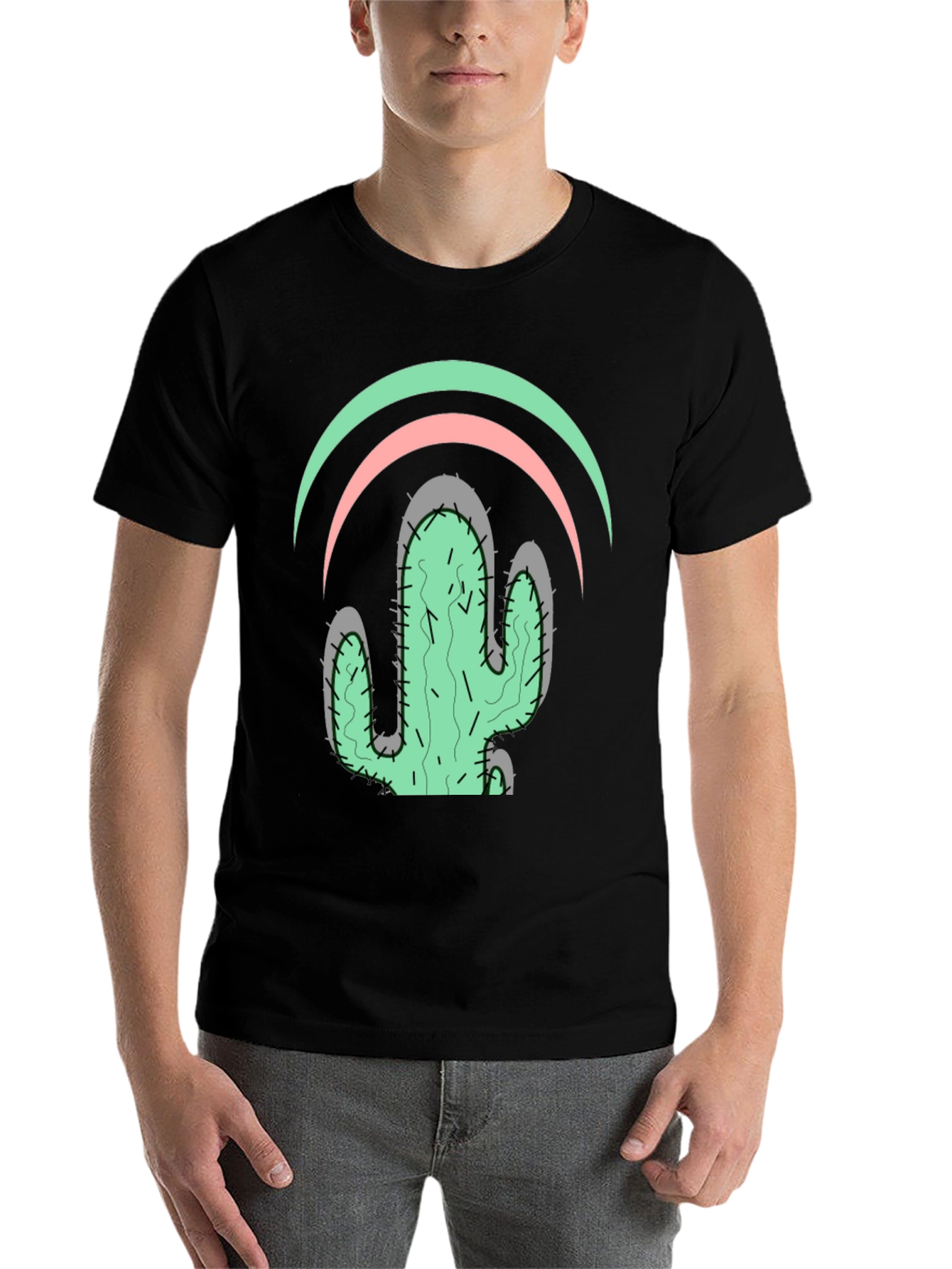 Cactus Graphic Tee - Stylish Desert Vibes - 7
