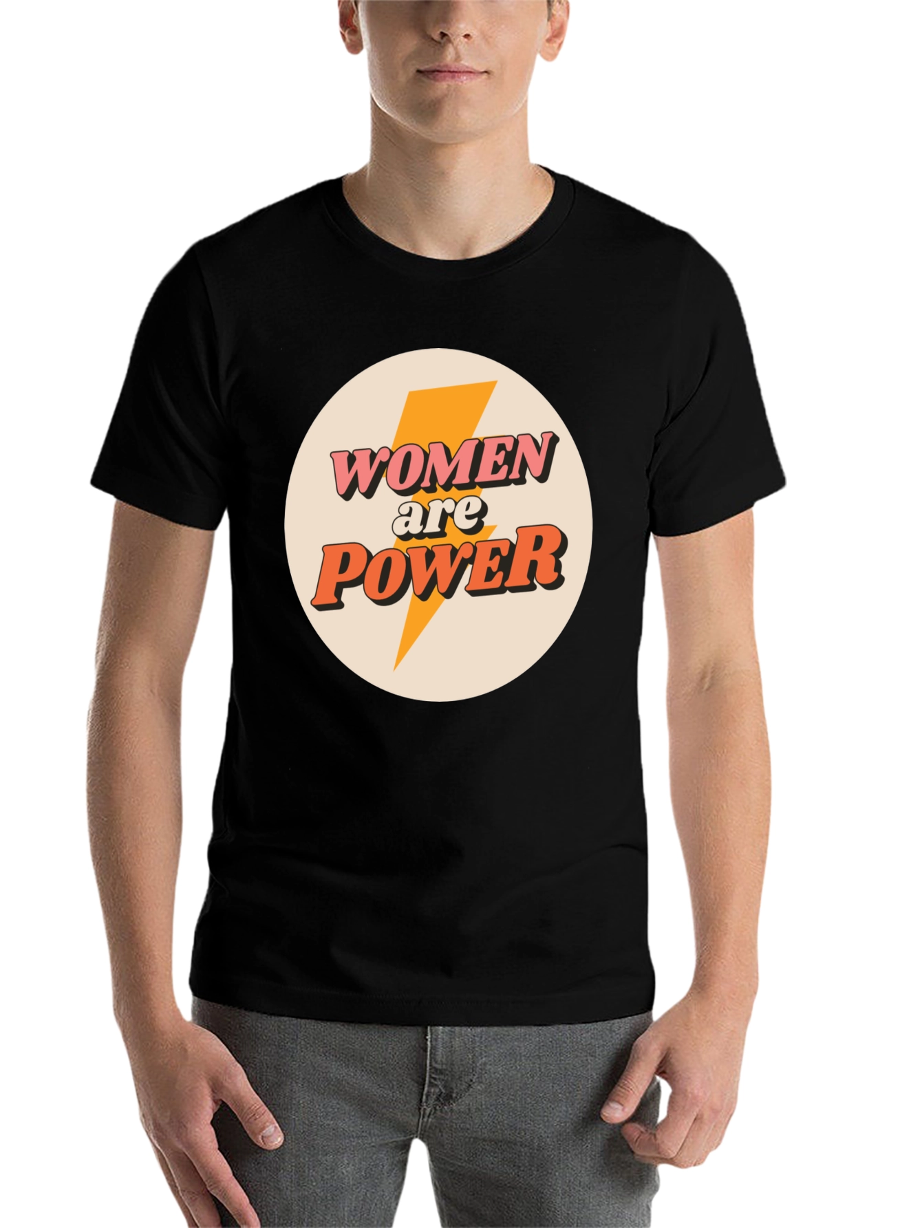 Women are Power Graphic Tee - Retro Feminist T-Shirt - 7