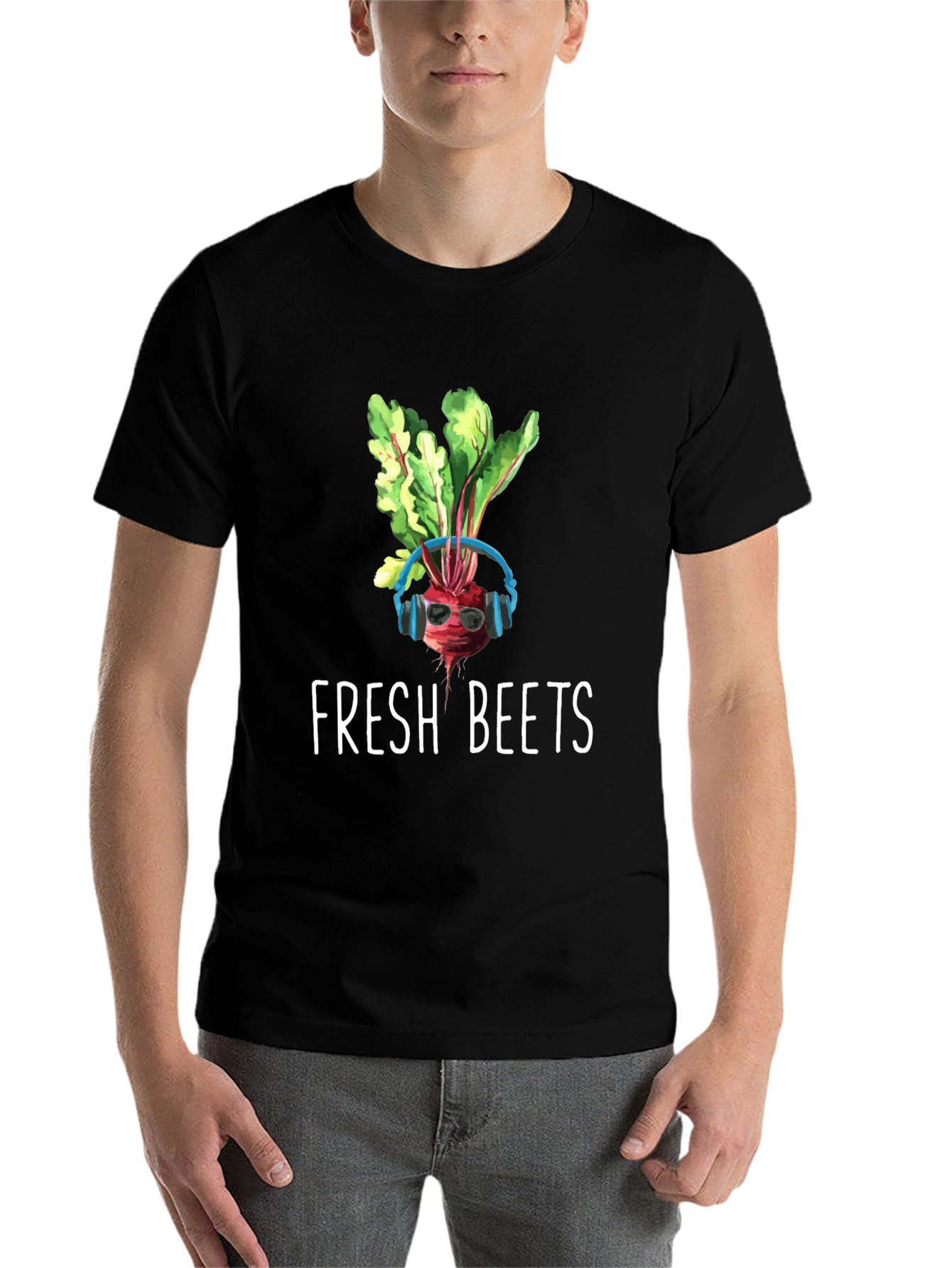 Fresh Beets Graphic Tee - Cool Beetroot Design - 7
