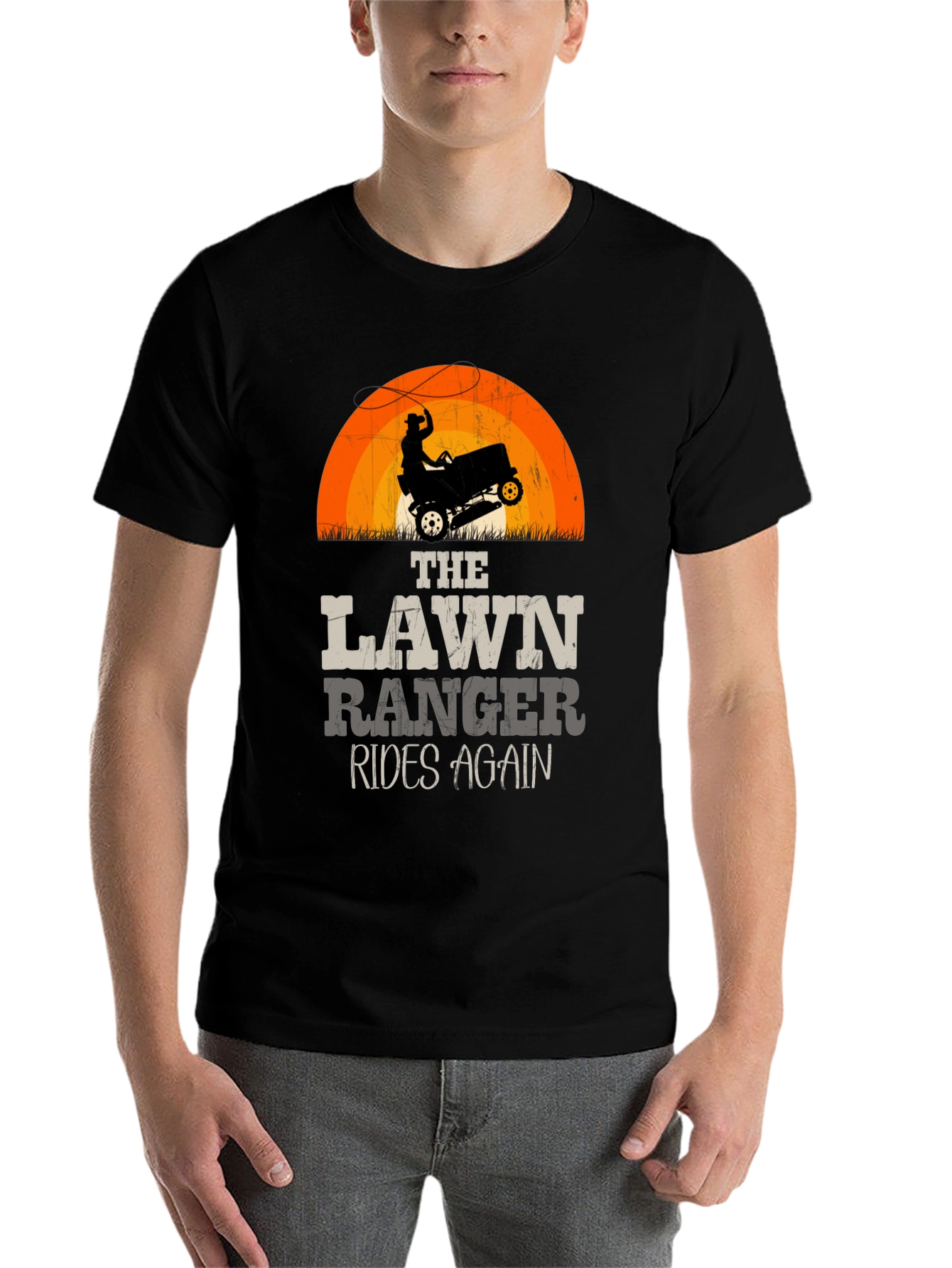 Lawn Ranger Rides Again Graphic T-Shirt - 7