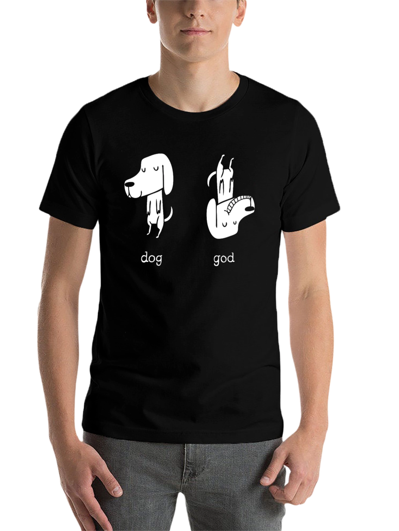 Dog / God T-Shirt - Funny Graphic Tee - 7