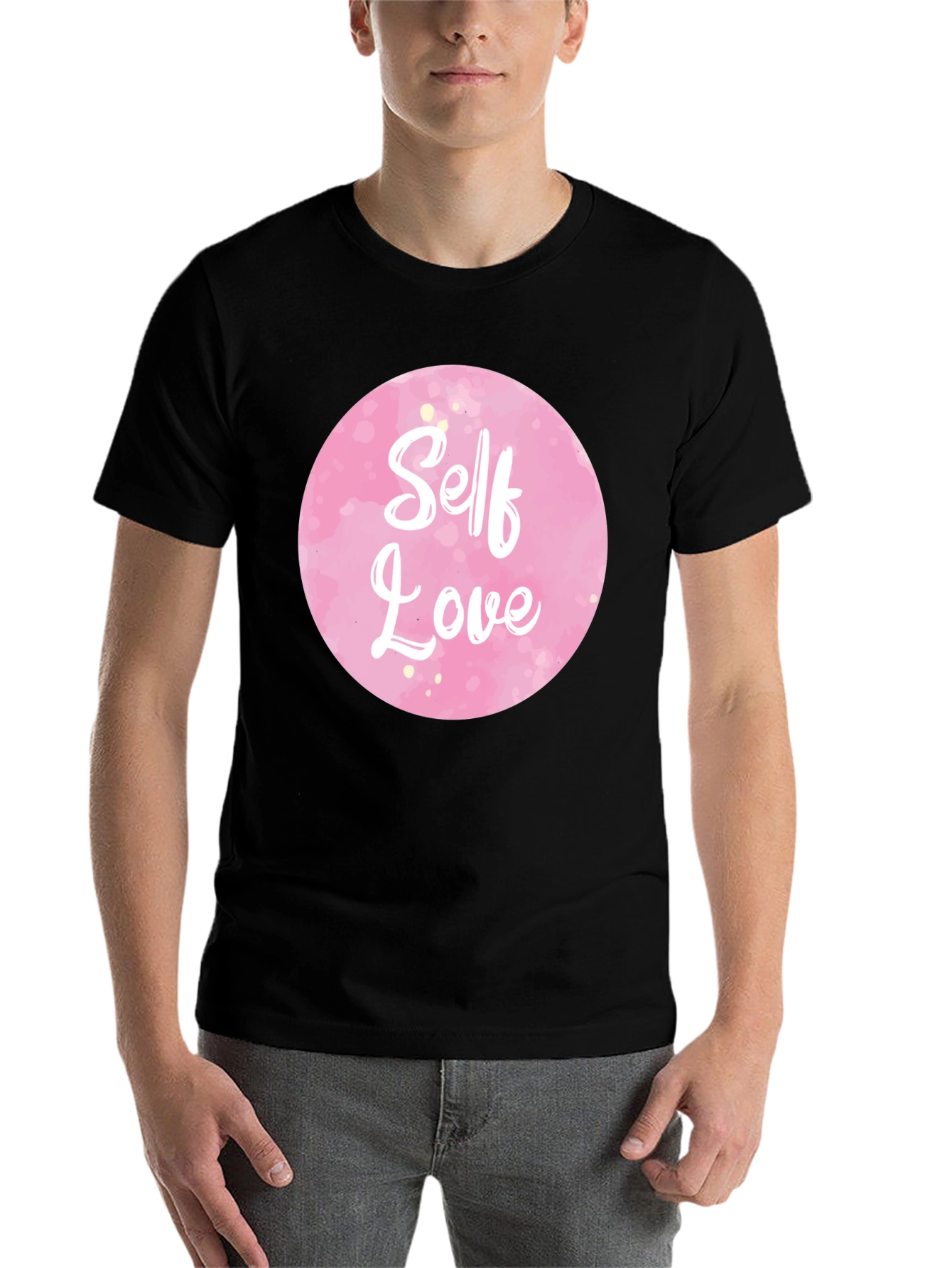 Black Self Love Graphic Tee - Stylish & Comfy view 7