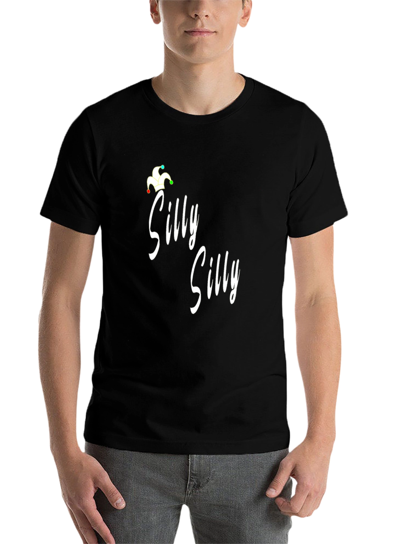 Black Silly Silly Black T-Shirt view 7