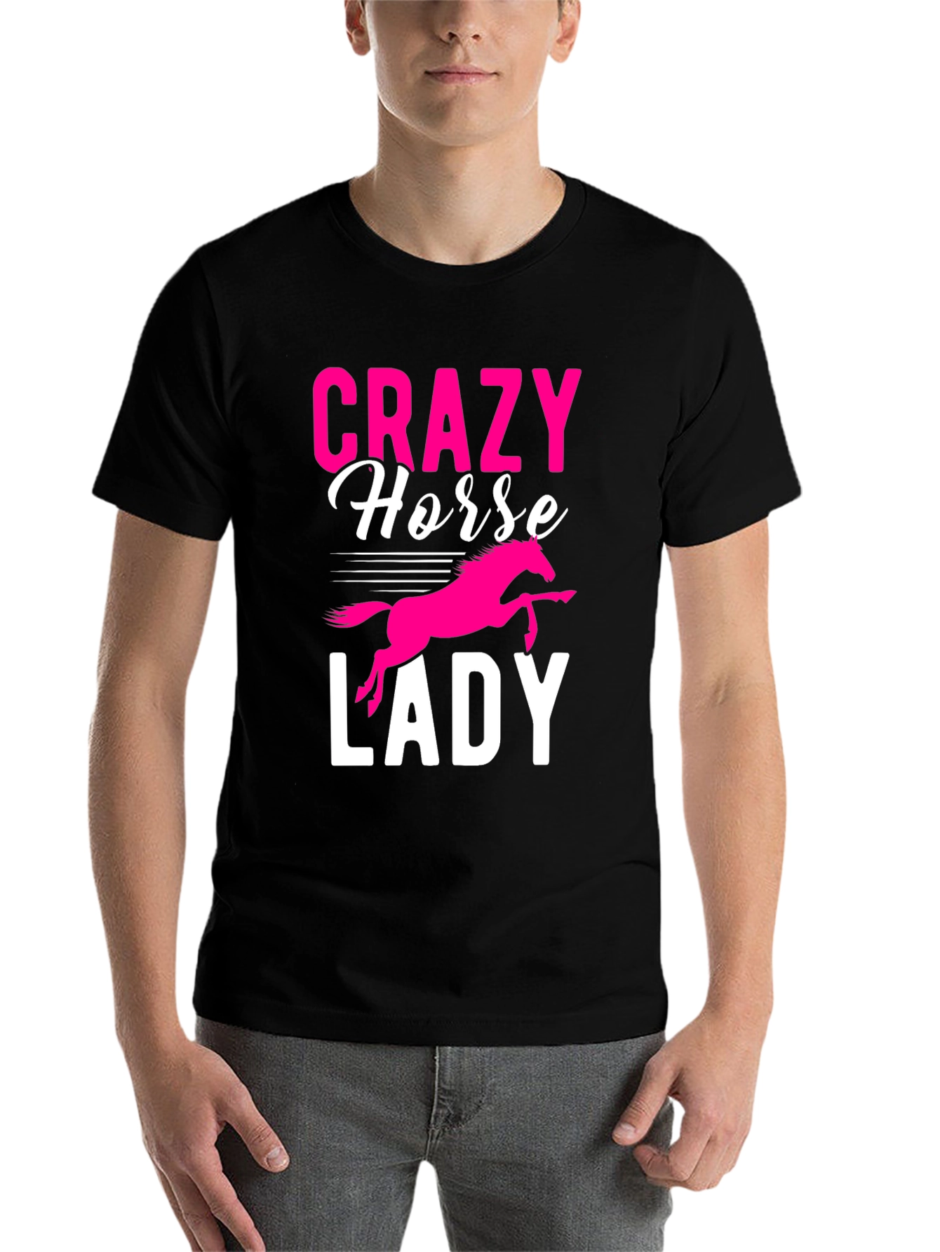 Crazy Horse Lady T-Shirt - Equestrian Apparel - 7