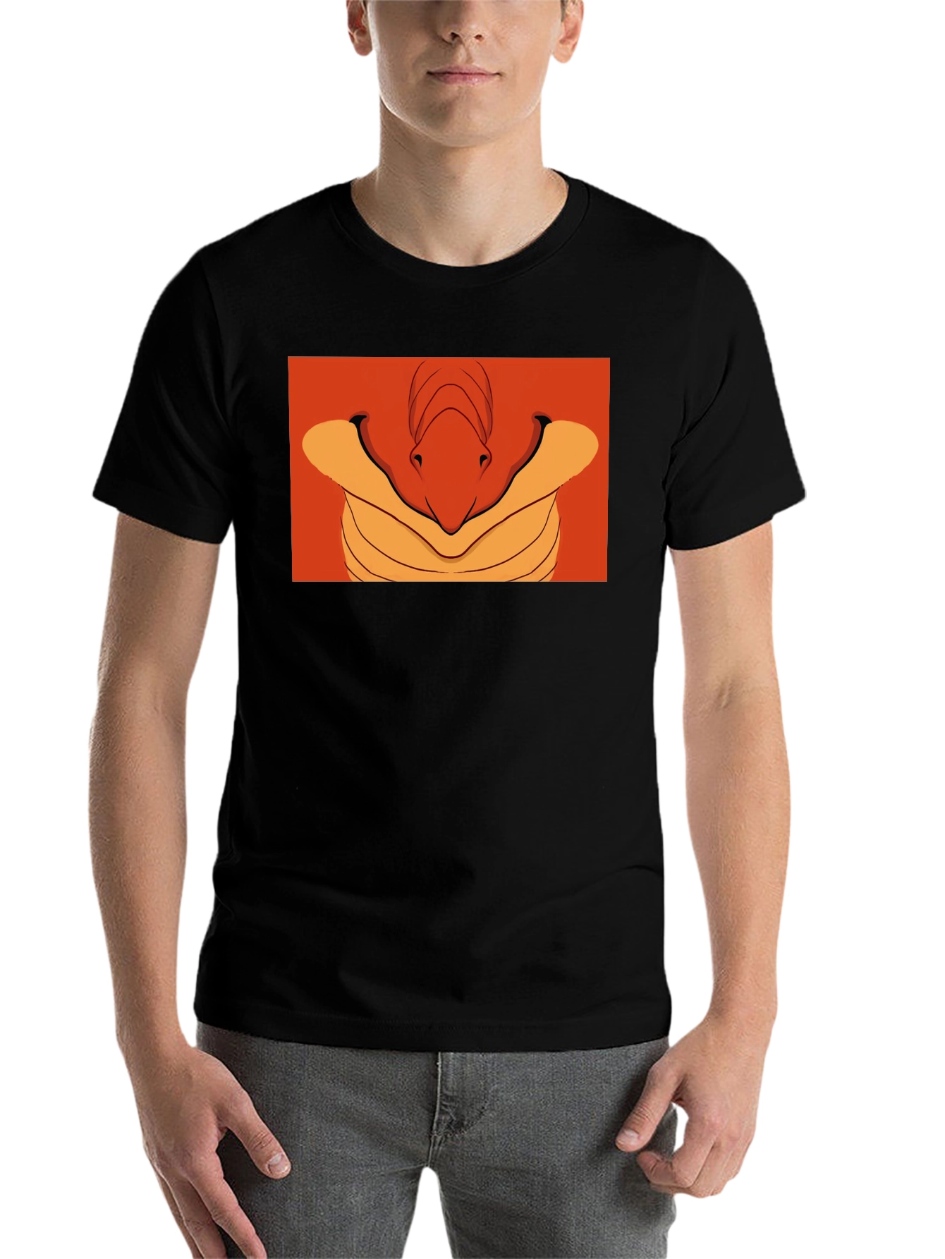 Stylized Reptile Graphic Tee - Modern, Bold Design - 7