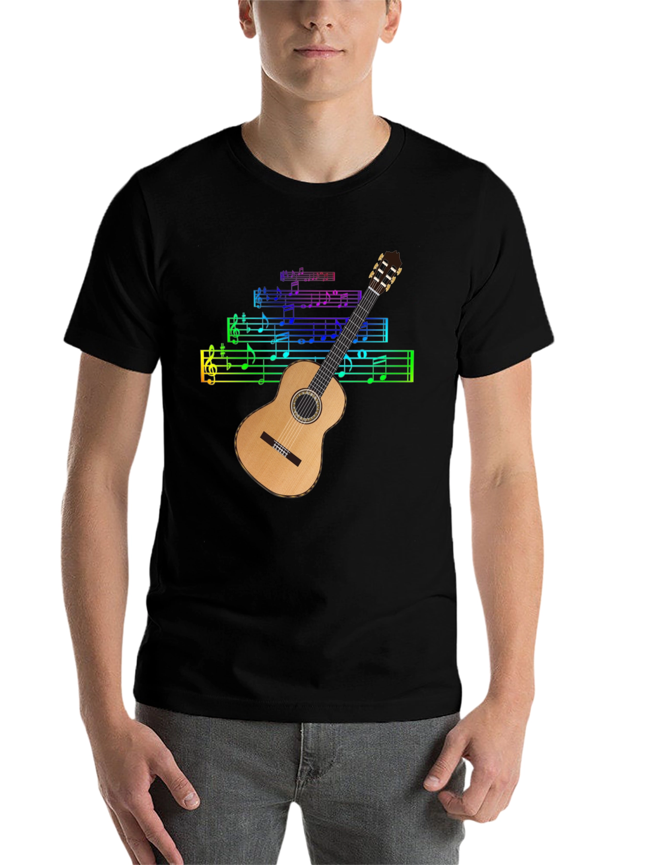 Musical Guitar T-Shirt - 7