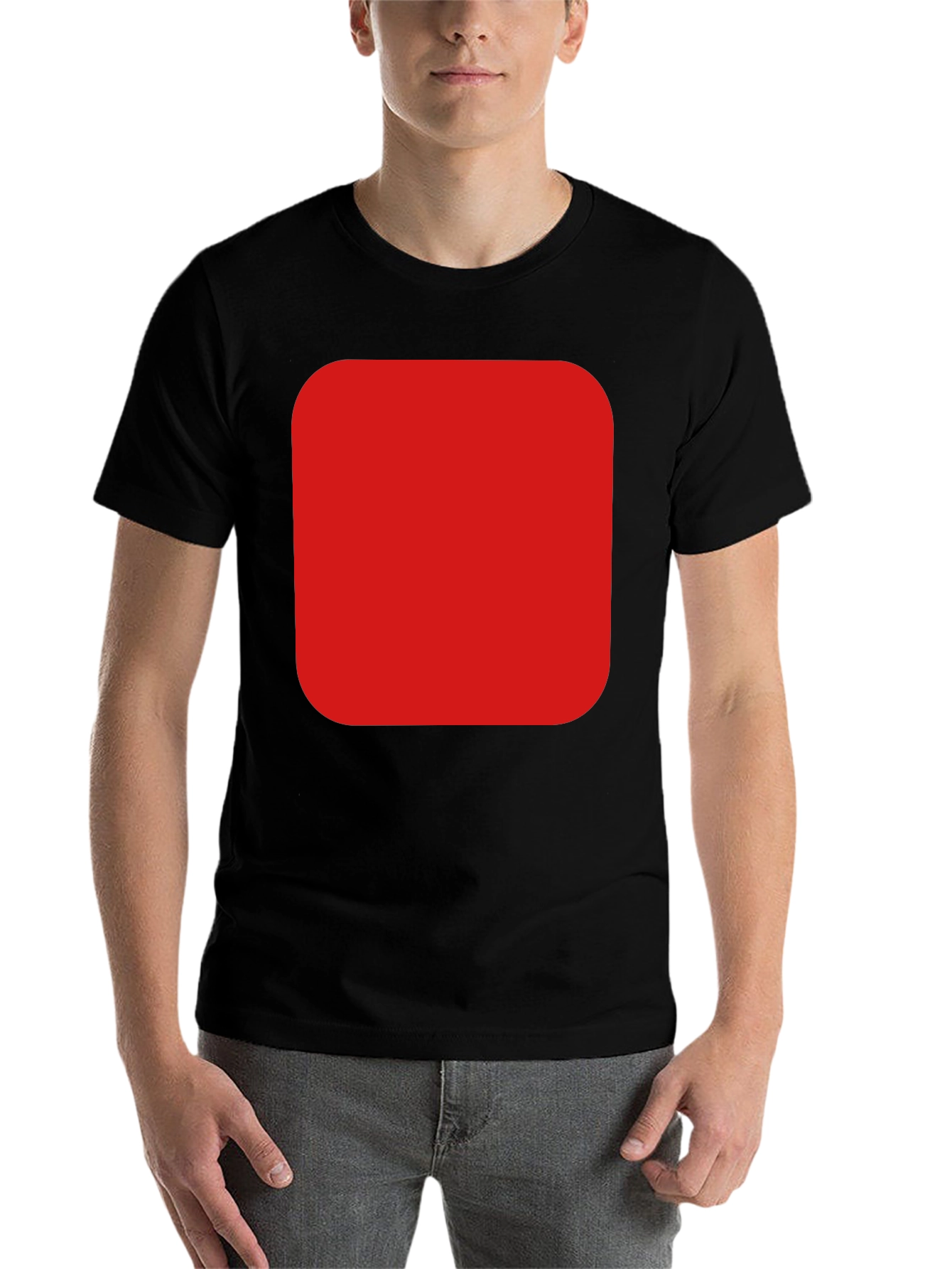 Black Black Short Sleeve T-Shirt with Graphic view 7