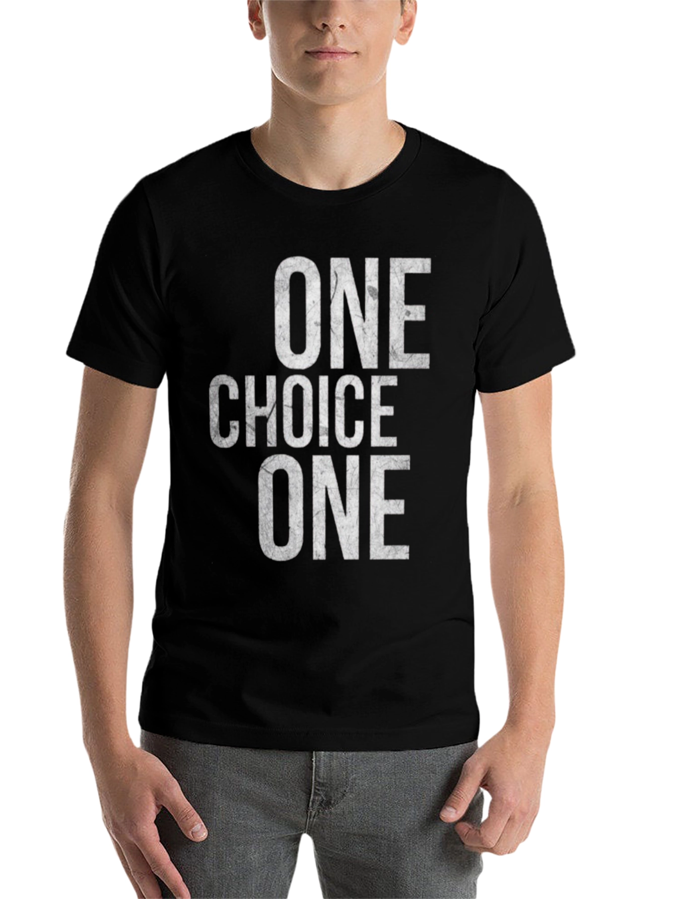 Black One Choice One T-Shirt view 7
