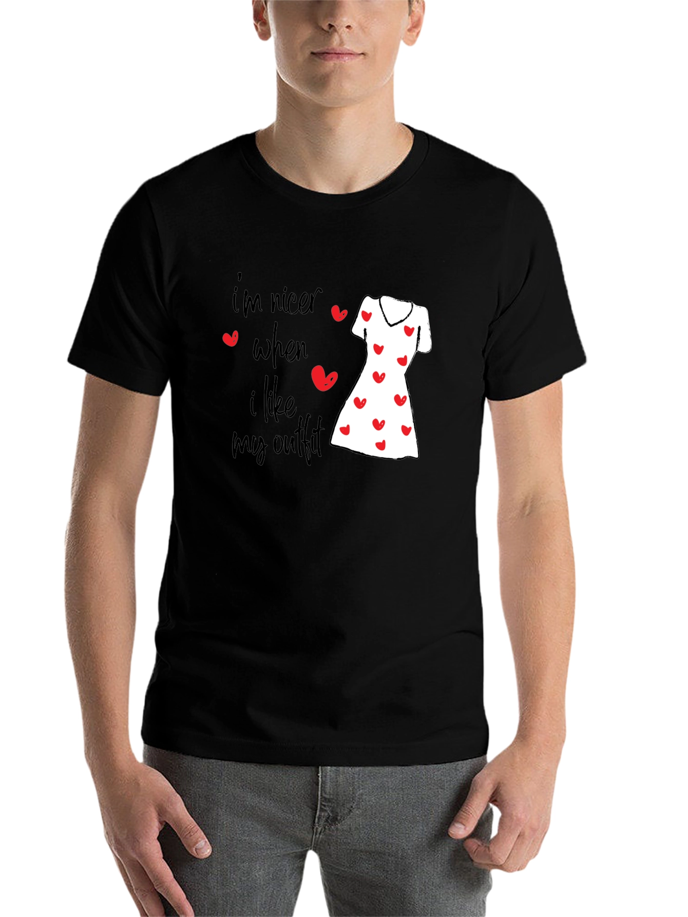 Black Nicer When I Like My Outfit T-Shirt view 7