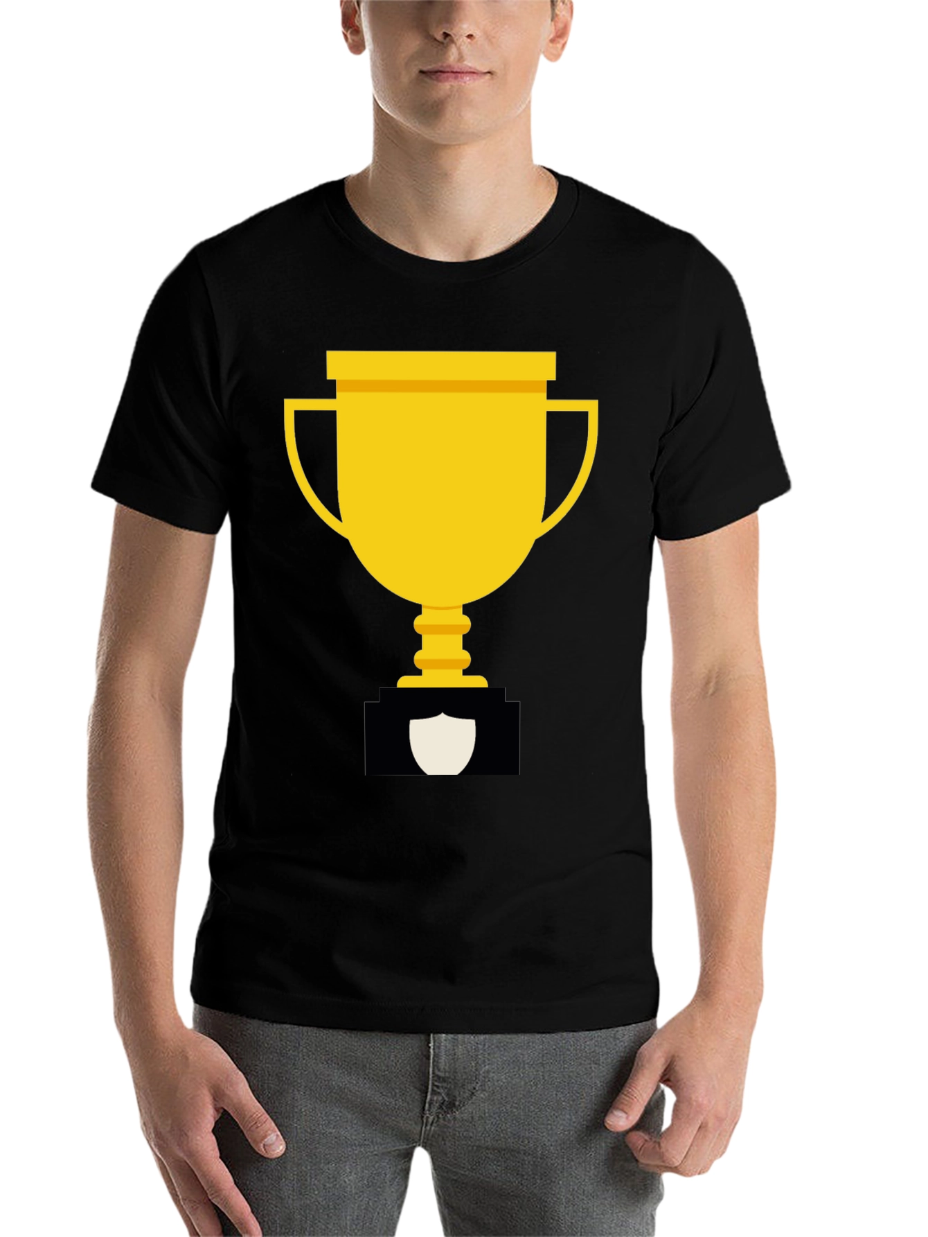 Black Black Trophy Graphic Tee view 7