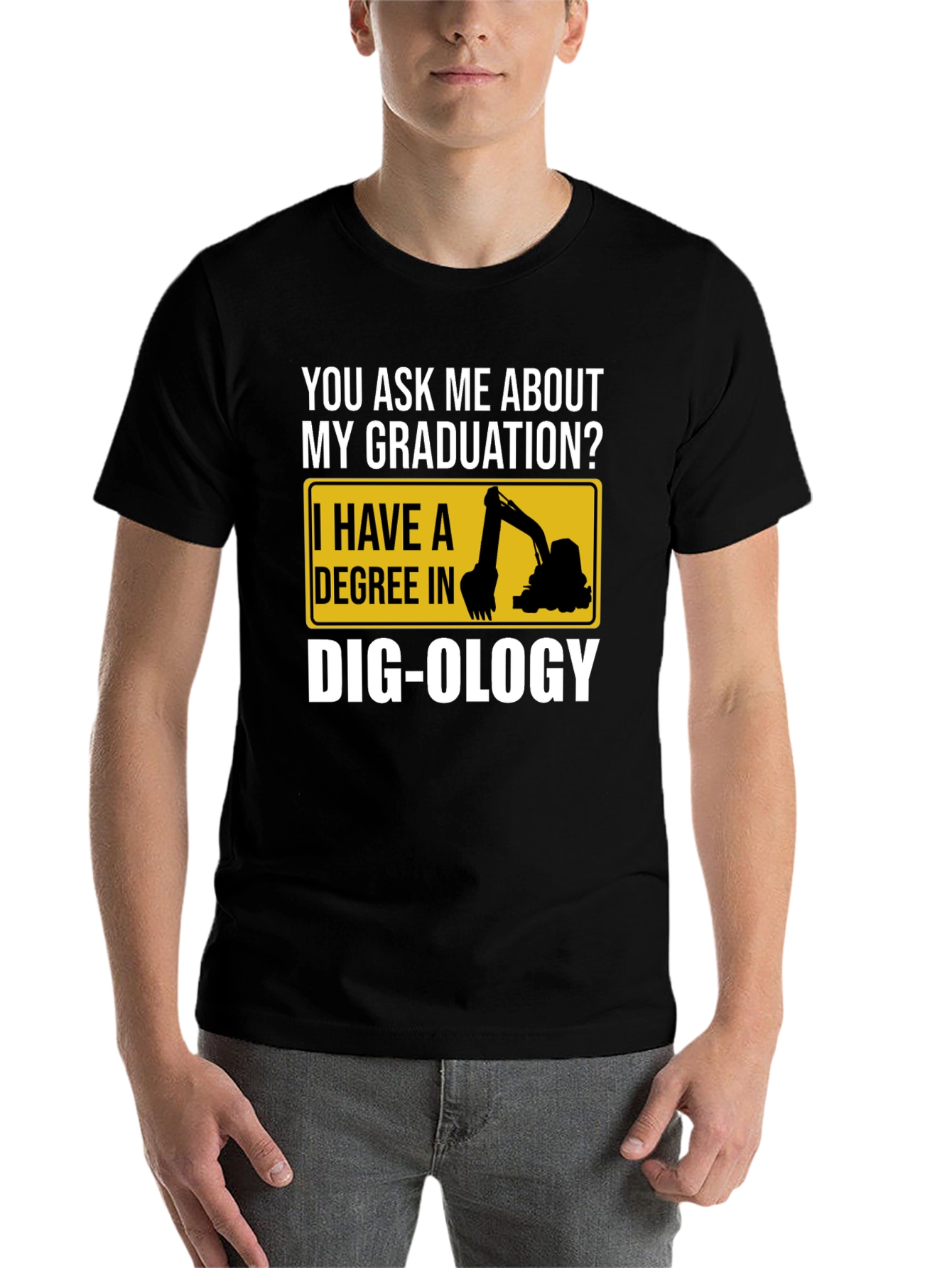 Black Dig-ology Degree T-Shirt view 7
