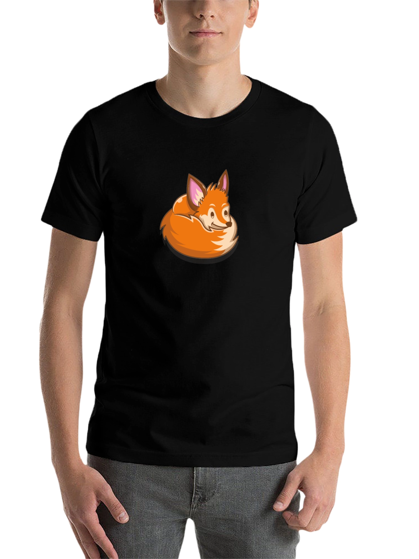 Black Fox Graphic Tee - Stylish & Comfortable view 7