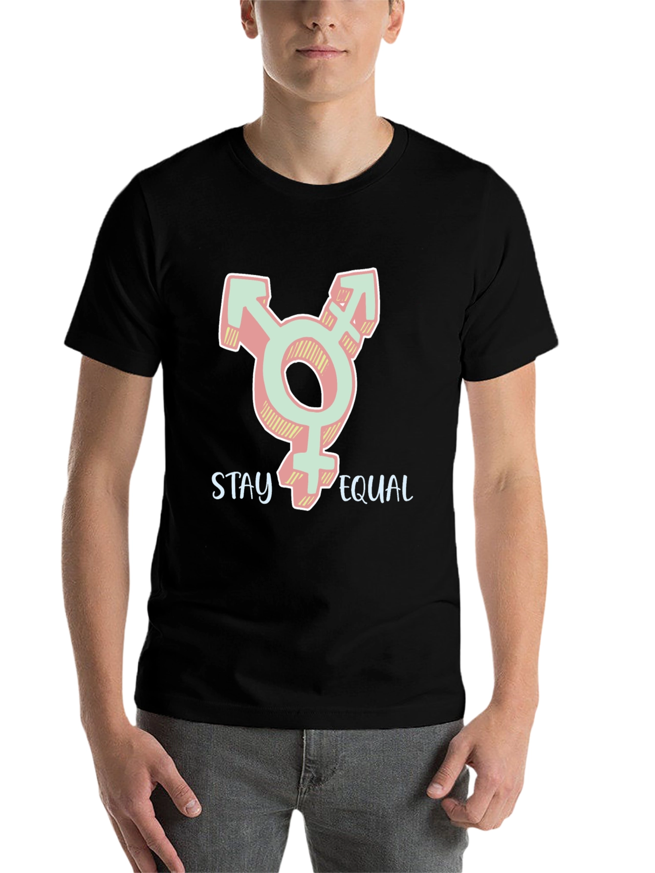 Stay Equal Tee - Transgender Pride Shirt - 7