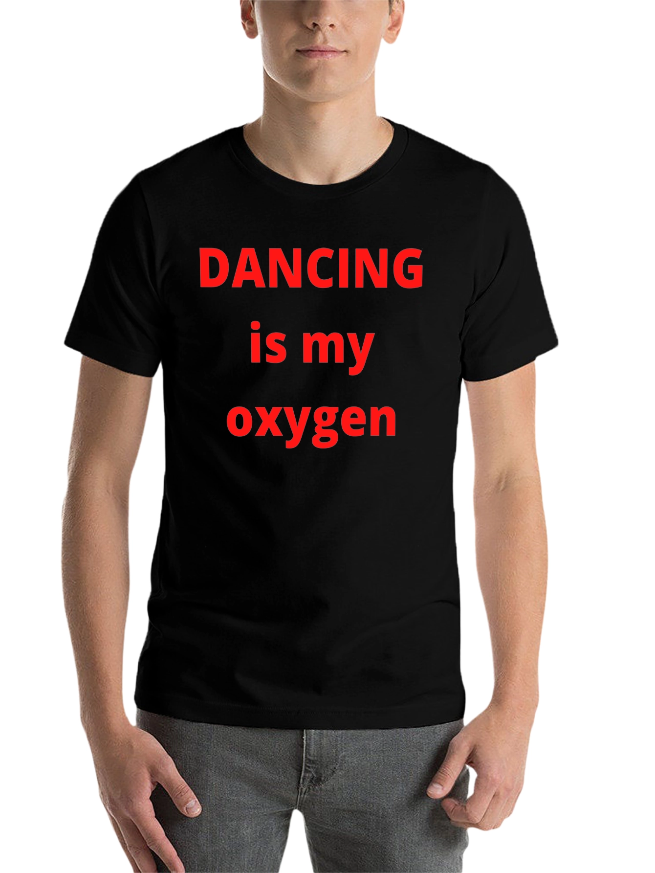 Black Dancing is My Oxygen Graphic Tee view 7