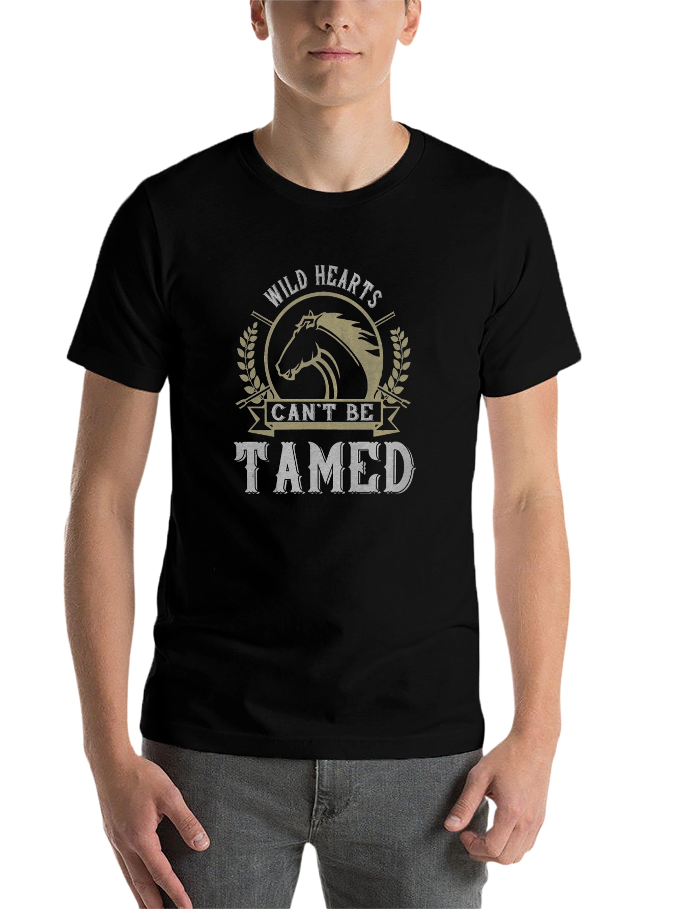 Black Wild Hearts Can't Be Tamed T-Shirt view 7