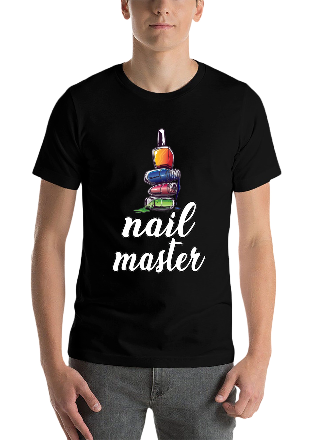 Nail Master T-Shirt - Stylish Graphic Tee for Nail Technicians - 7