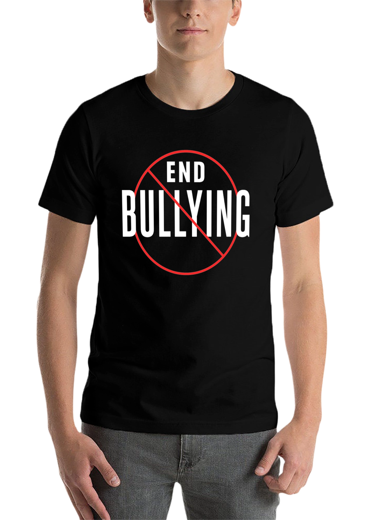 Black End Bullying T-Shirt: Make a Statement! view 7