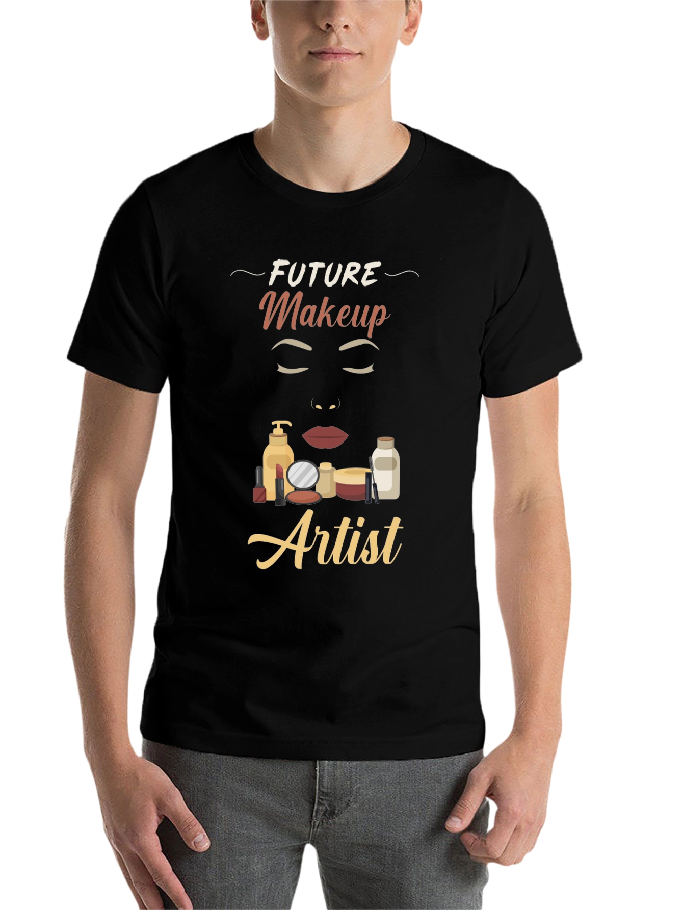 Future Makeup Artist Graphic T-Shirt - 7