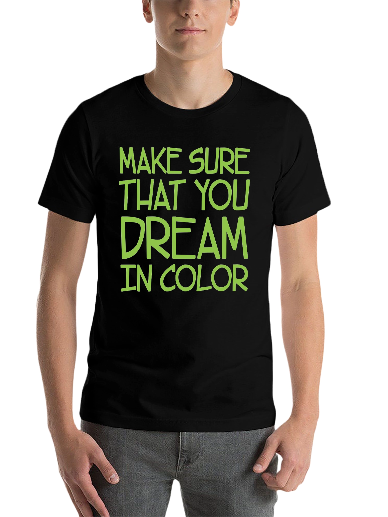 Black Dream in Color Black T-Shirt view 7