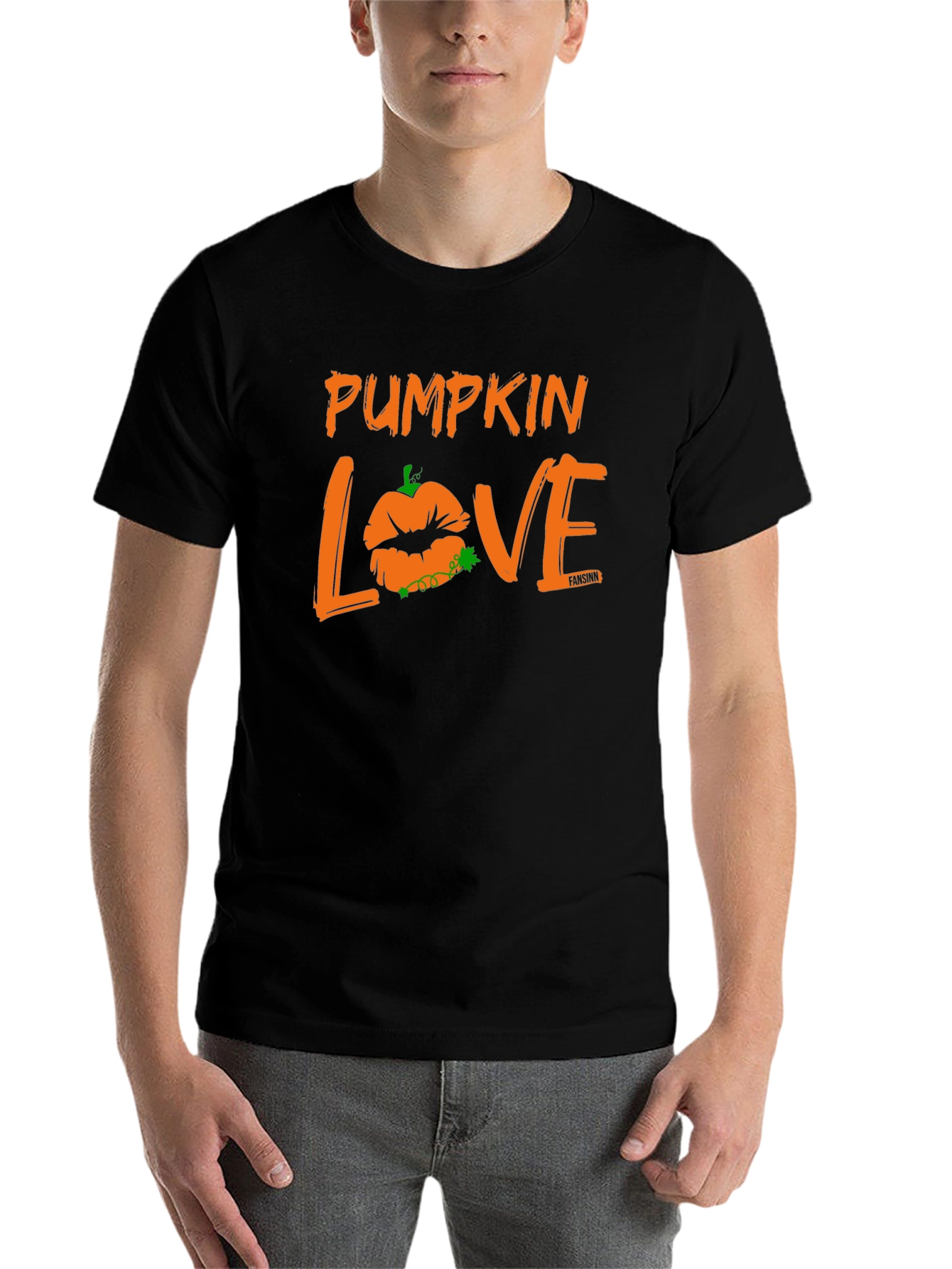 Black Pumpkin Love Graphic Tee view 7