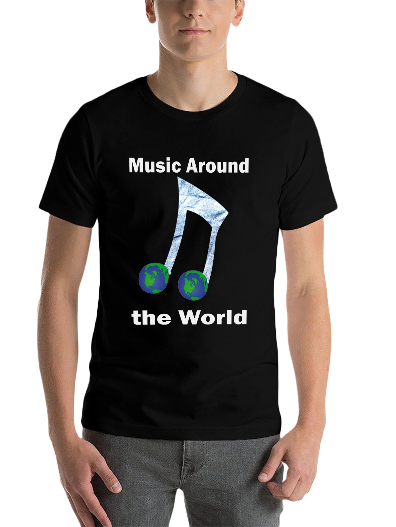 Black Music Around the World Graphic Tee view 7