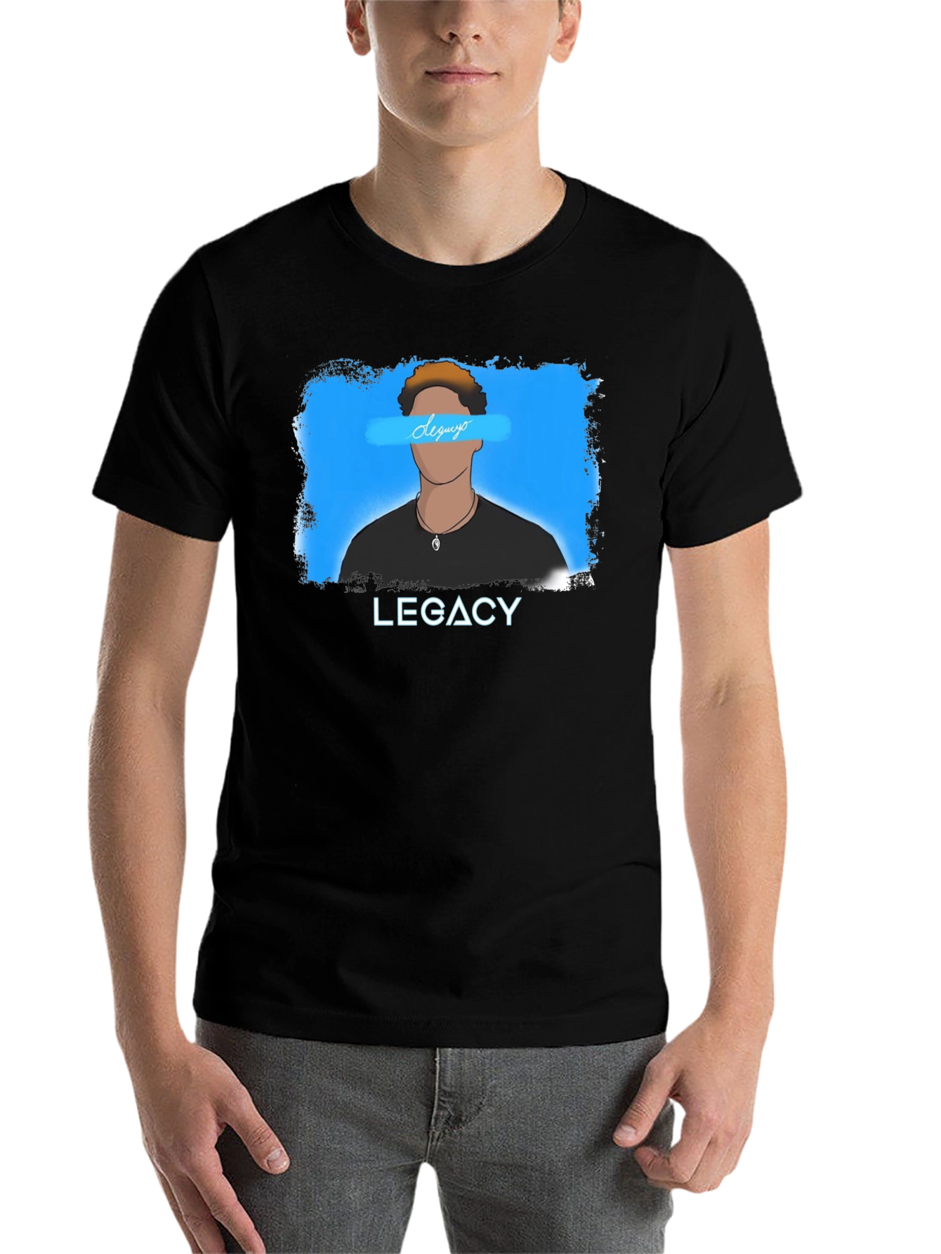 Black Legacy Graphic T-Shirt - Stylish Cotton Tee view 7