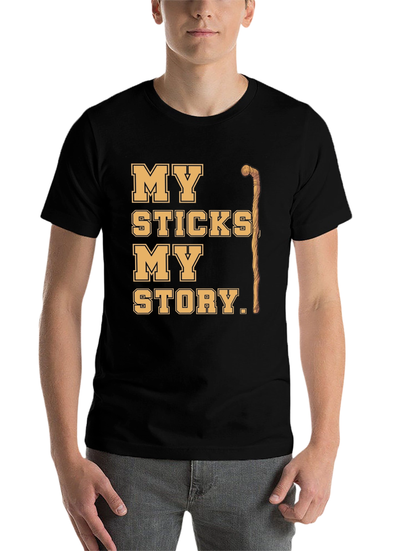 Black My Sticks My Story Graphic Tee view 7