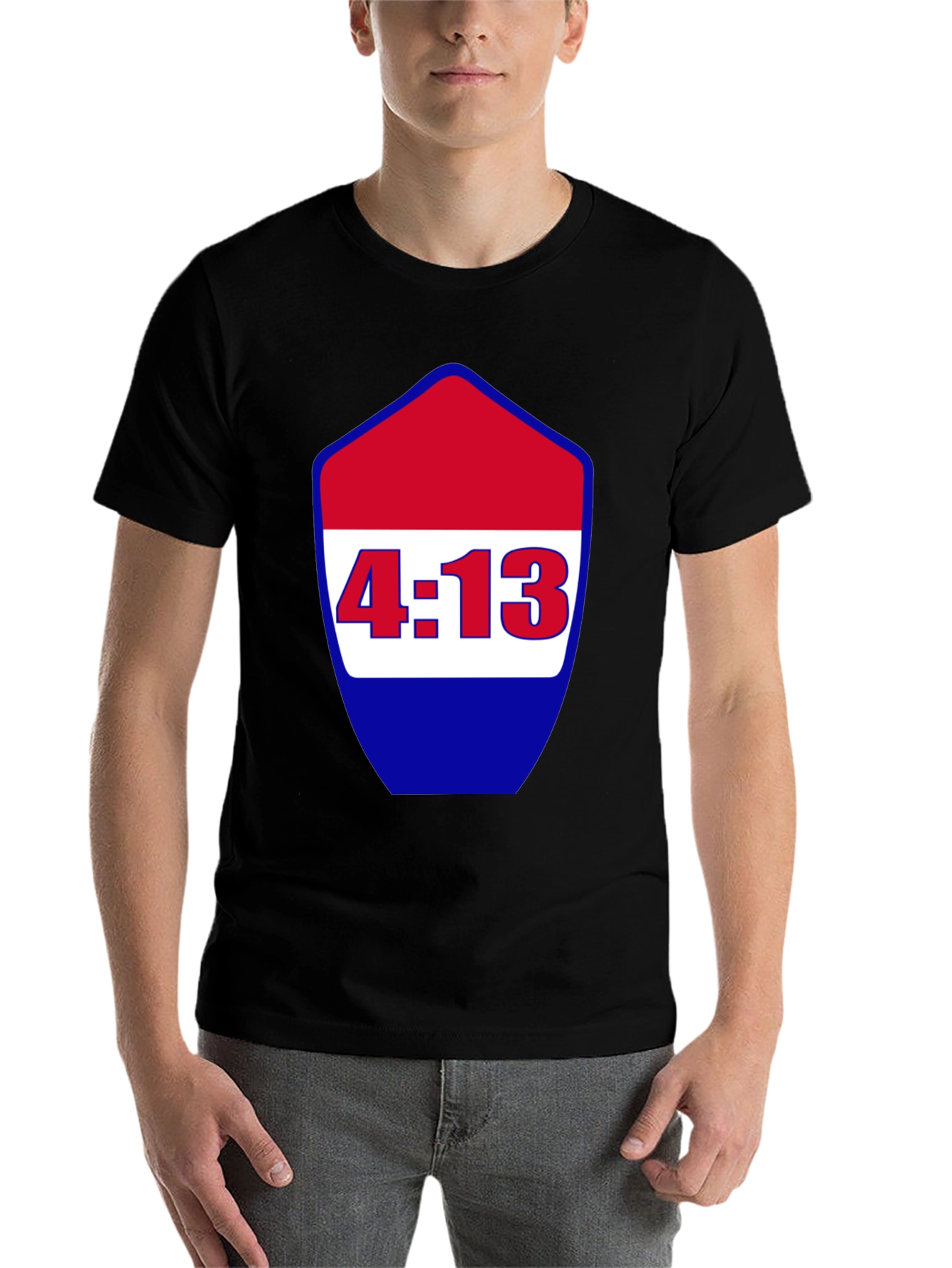 Black 4:13 Graphic Tee - Men's Black Short Sleeve view 7