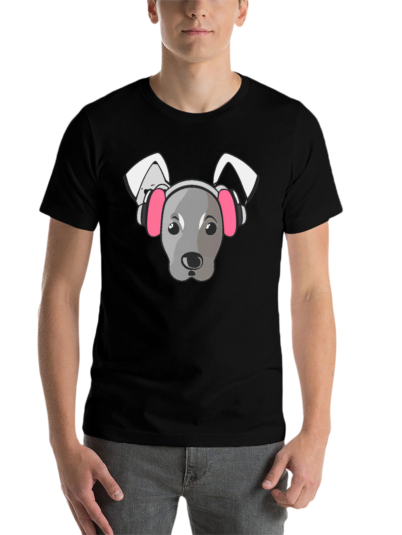Black Dog DJ Black T-Shirt view 7