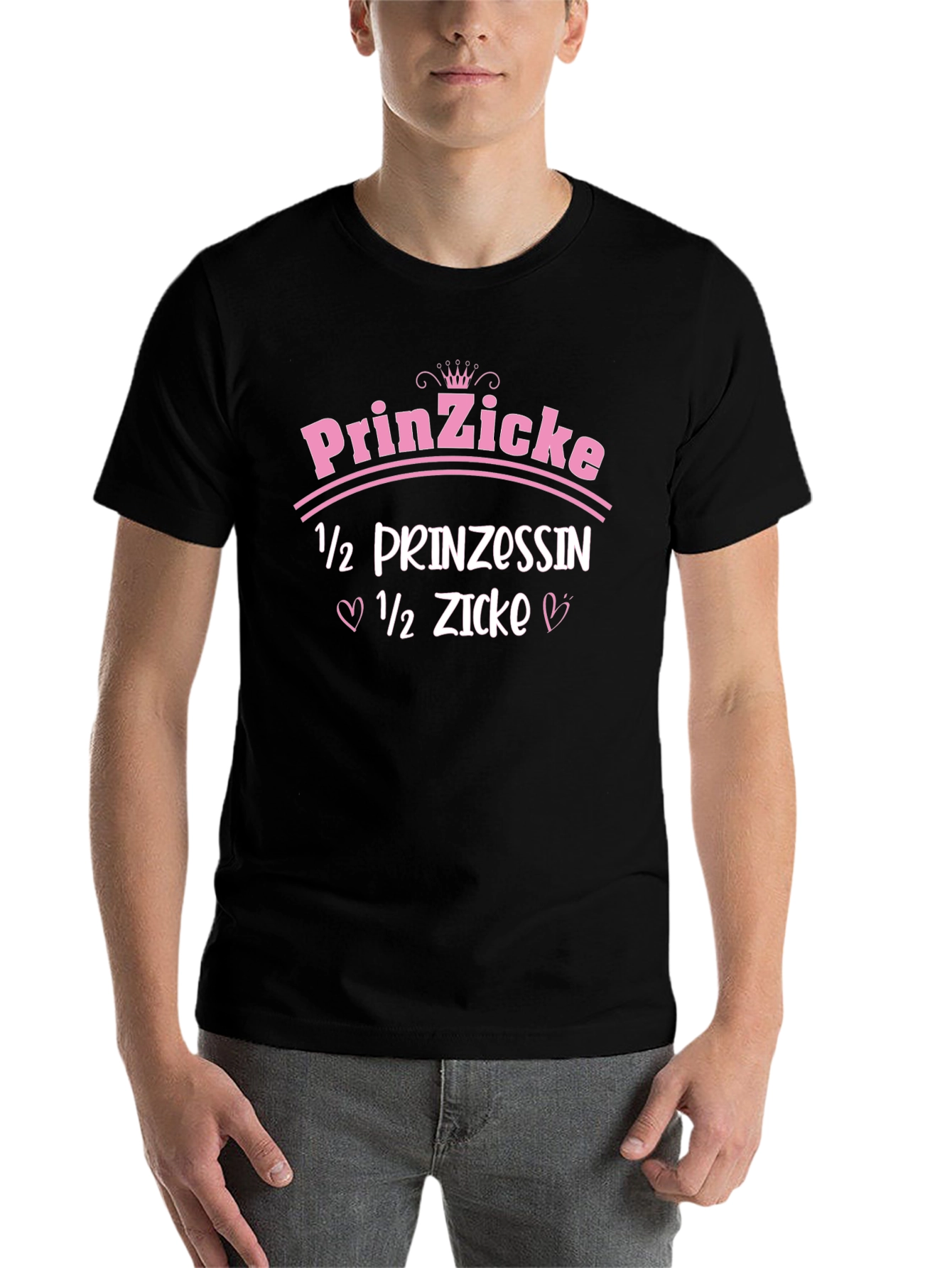 Black PrinzZicke Princess Zicke T-Shirt view 7
