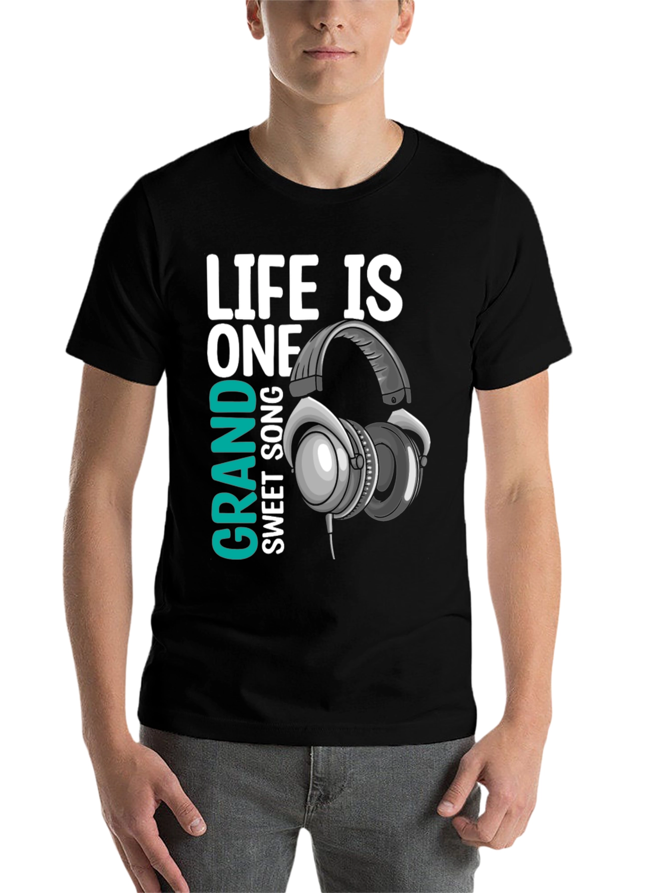 Black Life Is One Grand Sweet Song T-Shirt view 7