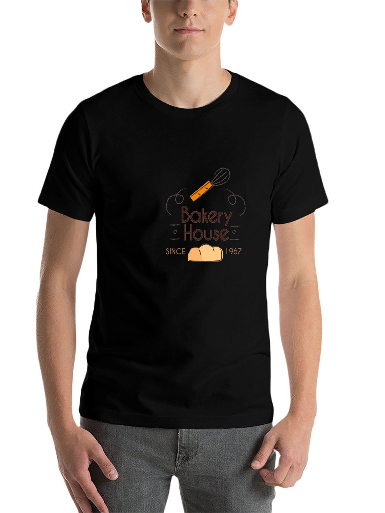Black Bakery House T-Shirt - Since 1967 - Baking Apparel view 7